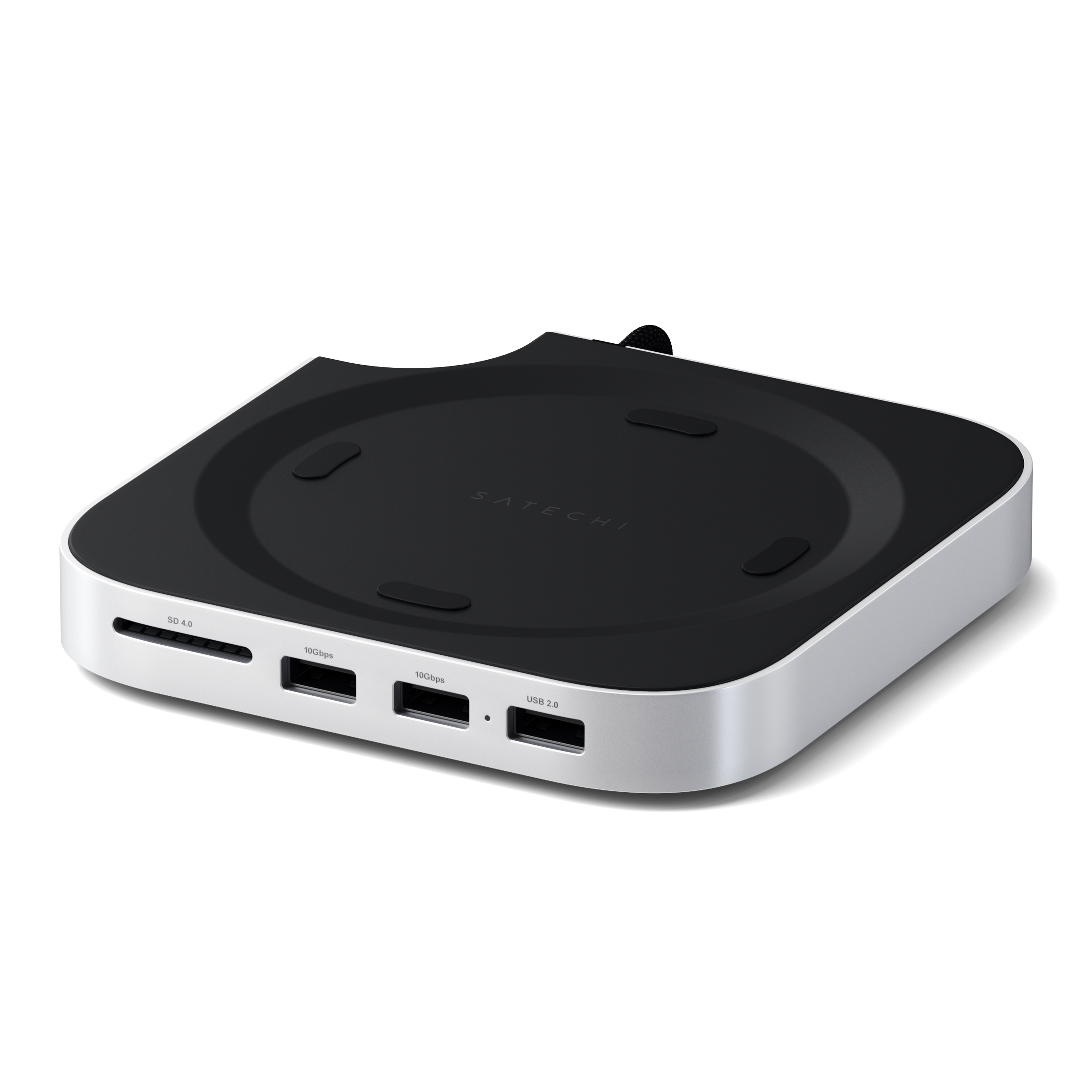 Satechi Mac Mini M4 Stand & Hub with SSD Enclosure – MegaMac