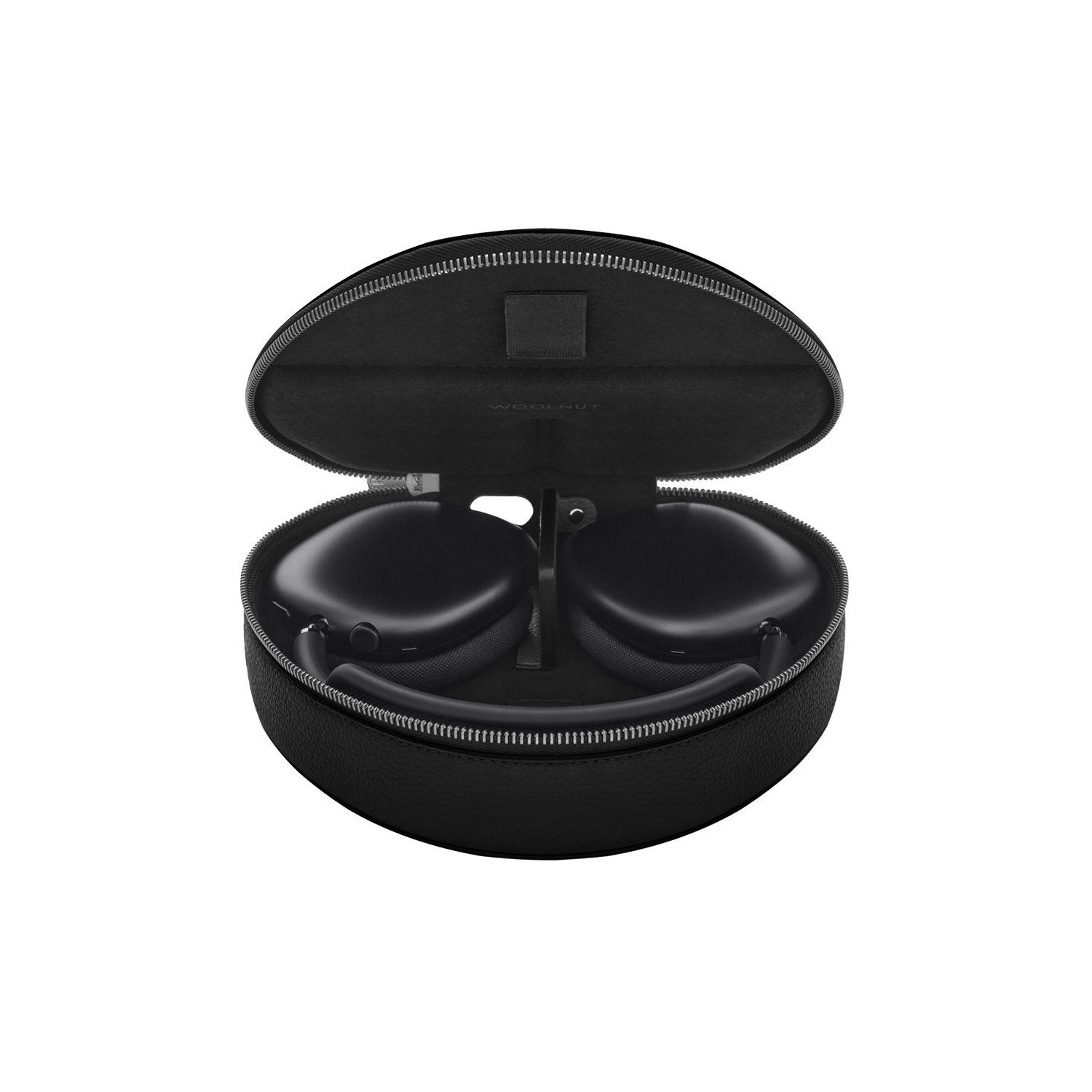 Woolnut Leather Case for AirPods Max - Black