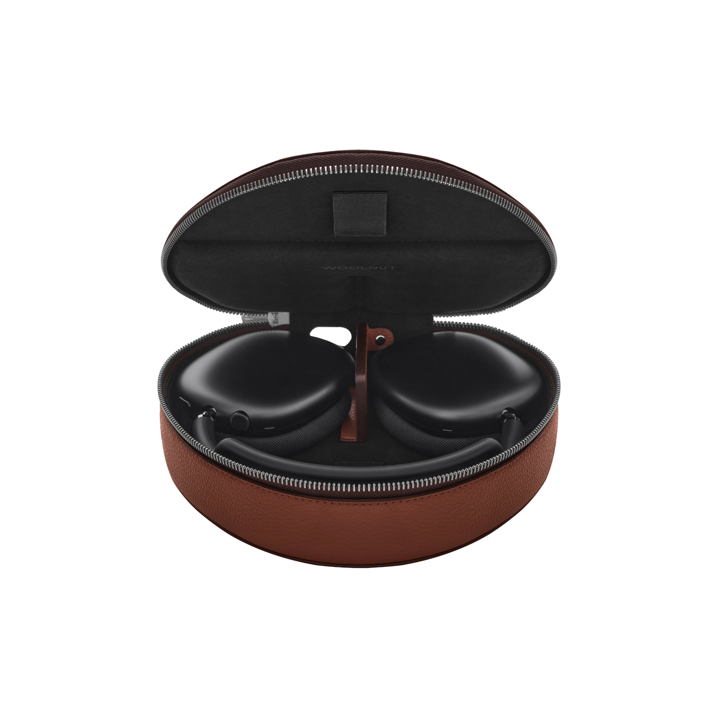 Woolnut Leather Case for AirPods Max - Cognac - Open Box