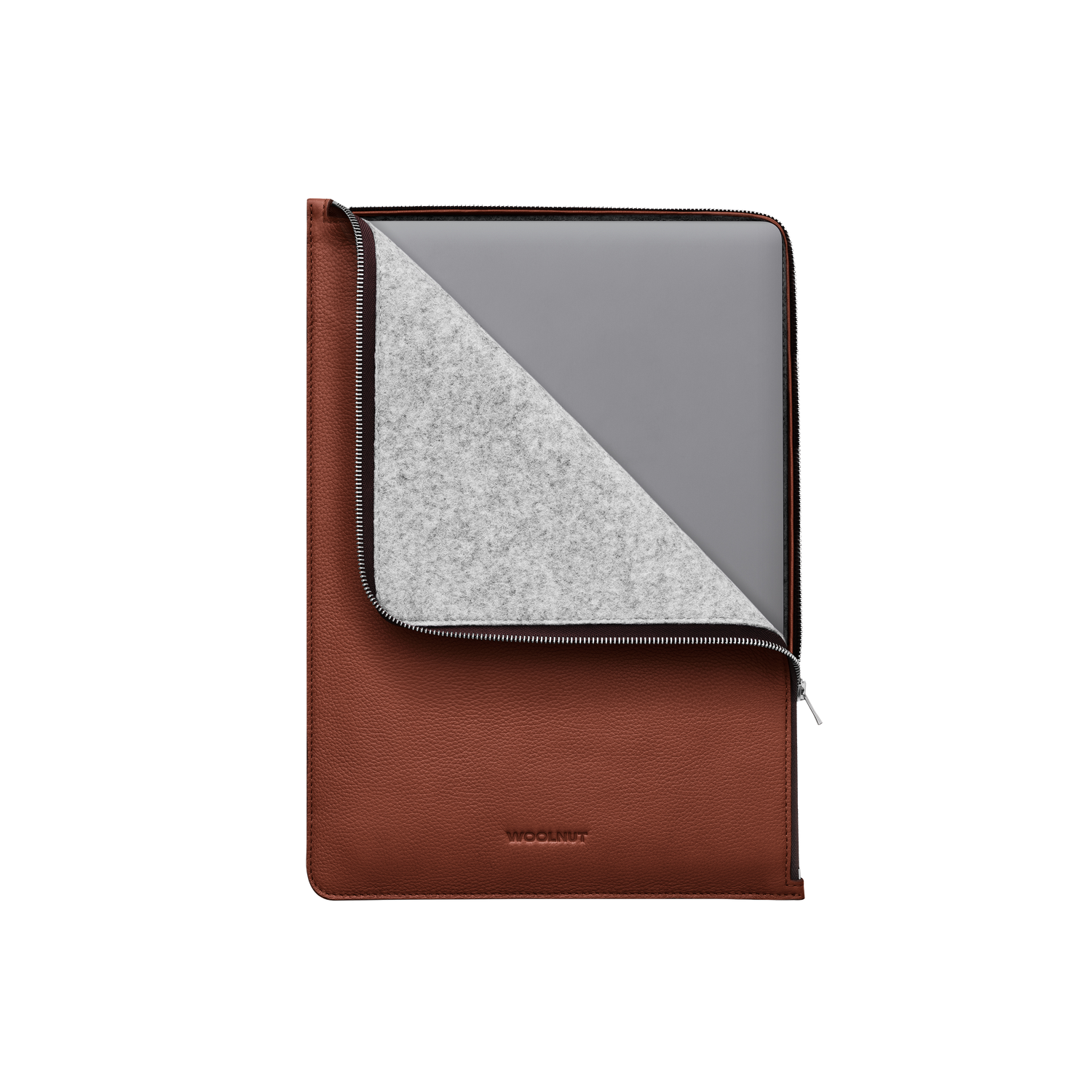 Woolnut Leather Folio for 16-inch MacBook Pro - Cognac