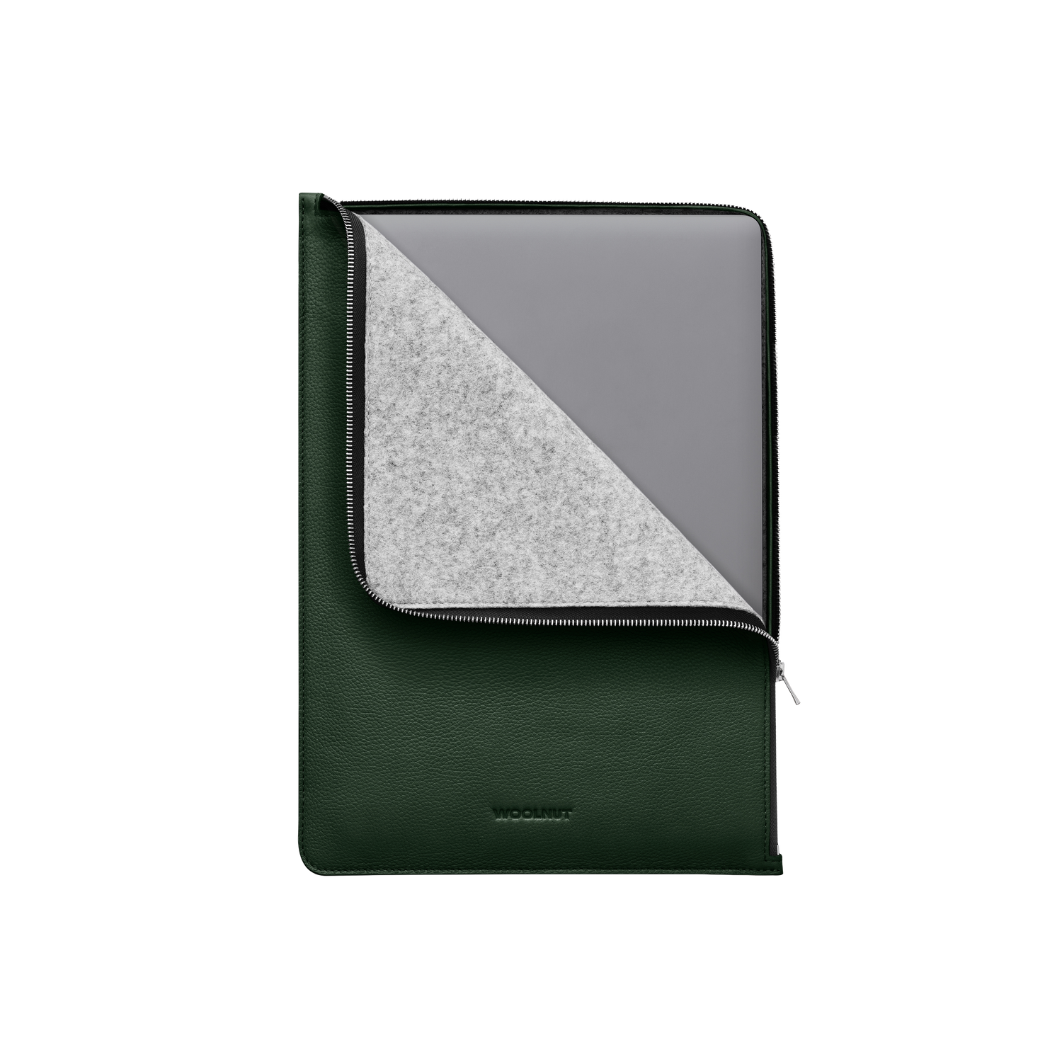 Woolnut Leather Folio for 16-inch MacBook Pro - Green