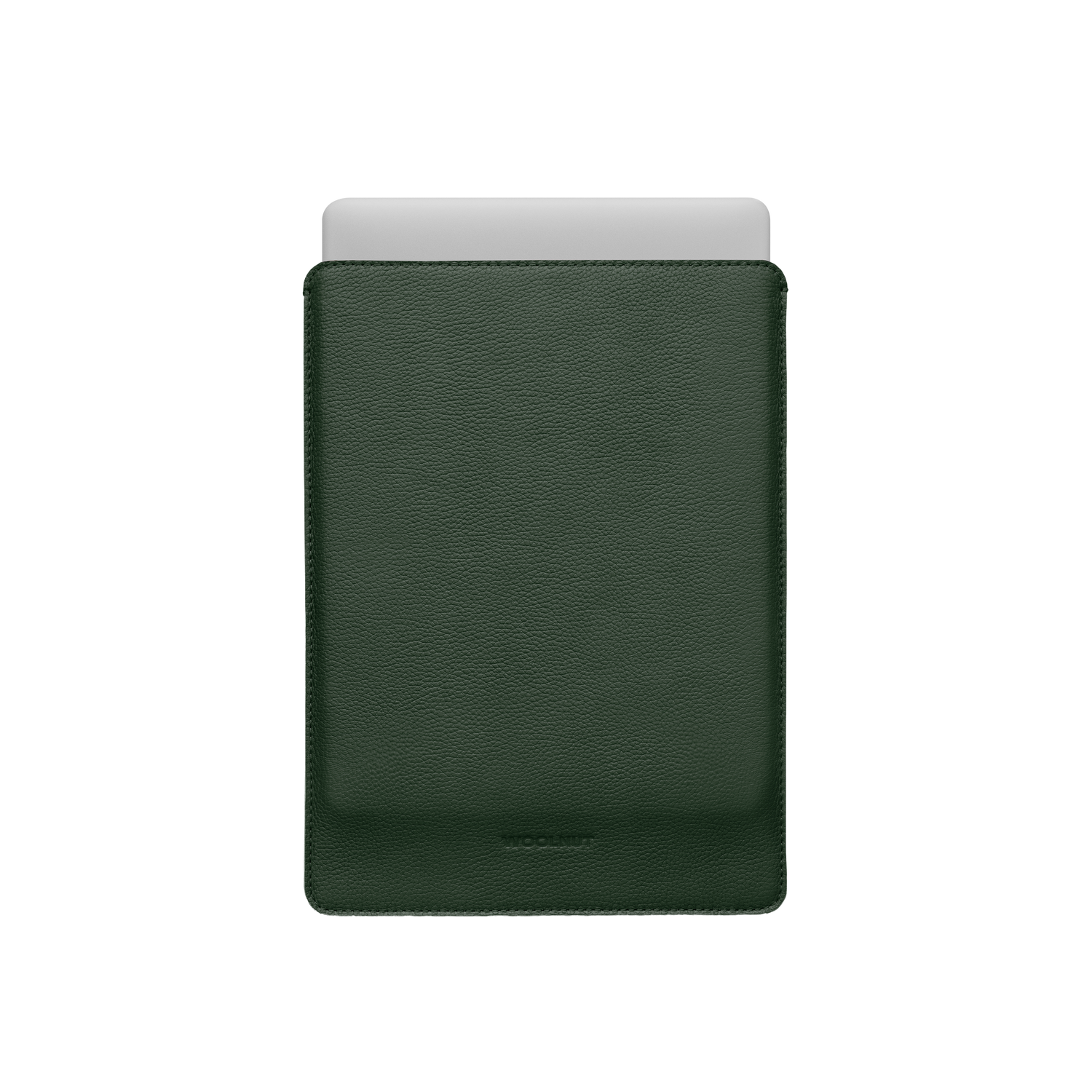 Woolnut Leather Sleeve for MacBook Neo - Green