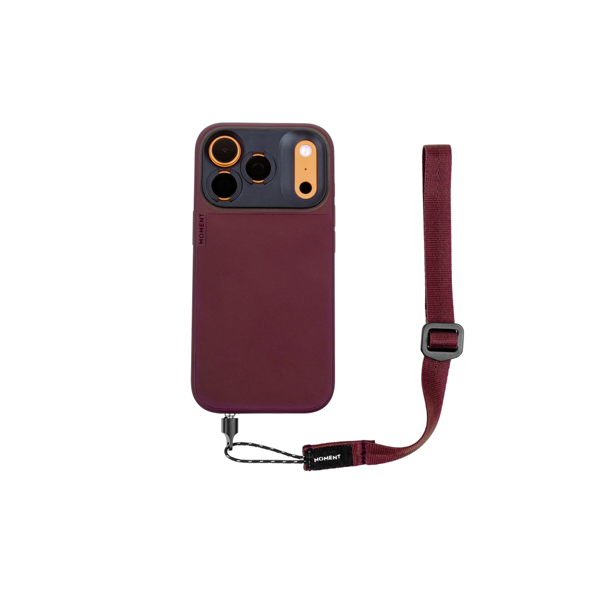 Moment Mobile Adjustable Wrist Strap - Burgundy