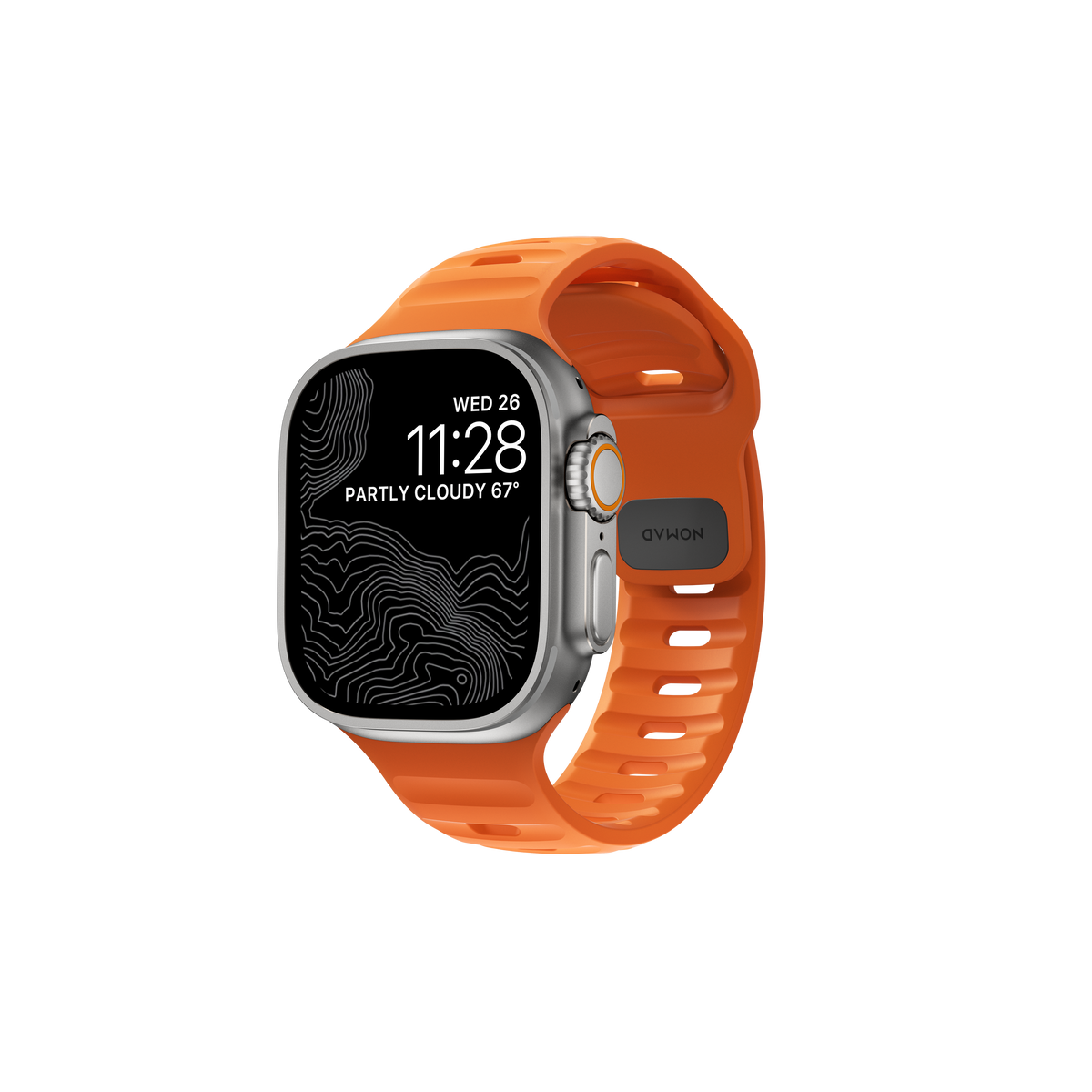 Nomad Sport Band V2 - 46/49mm - Mesa Orange