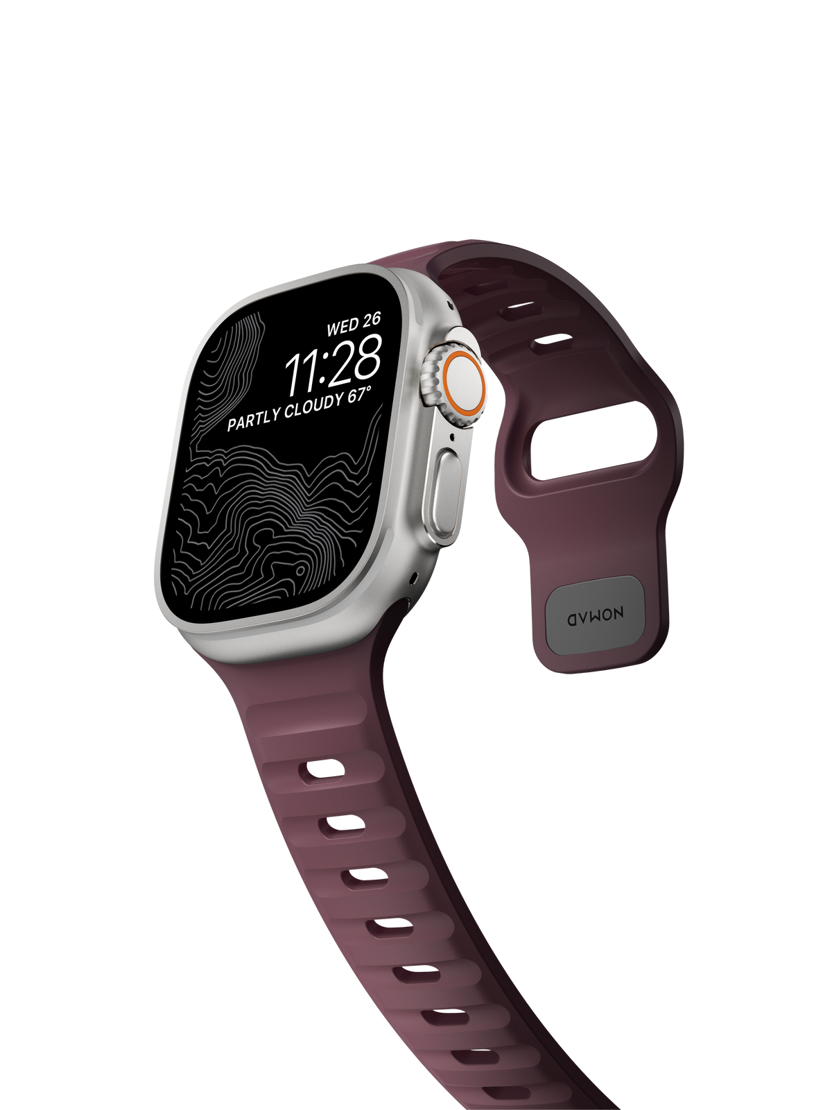 Nomad Sport Band V2 - 46/49mm - Rosewood
