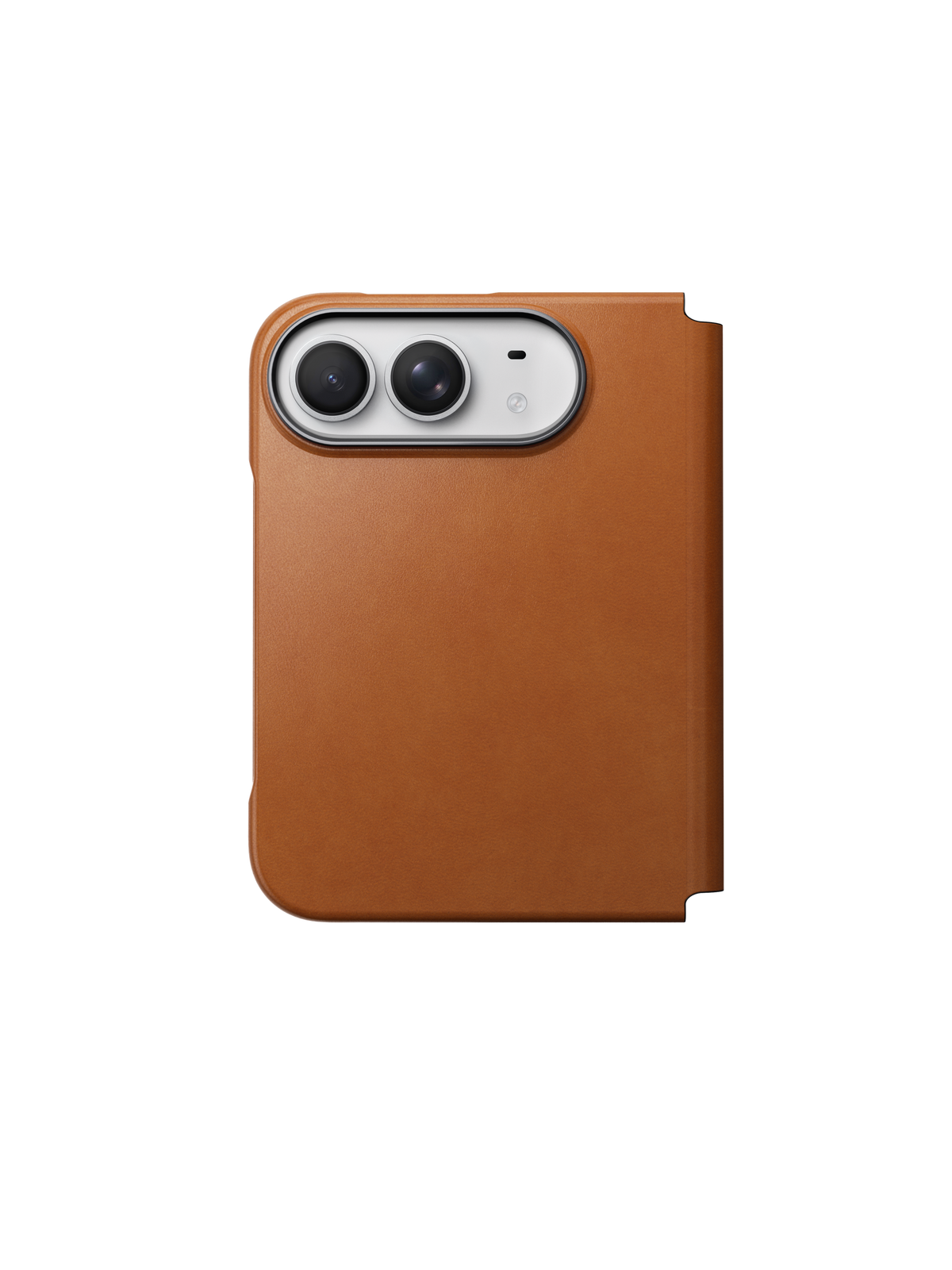 Nomad Traditional Folio with Horween Leather for iPhone Duo - Saddle