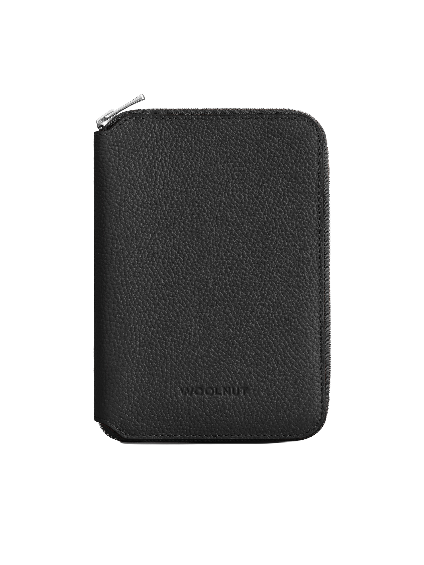 Woolnut Leather Travel Folio - Black