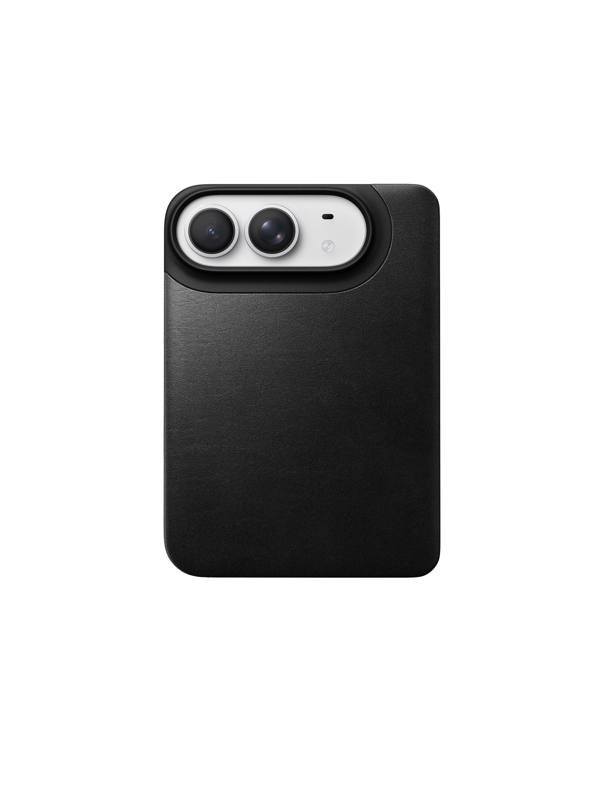 Nomad Magnetic Back with Horween Leather for iPhone Duo - Black