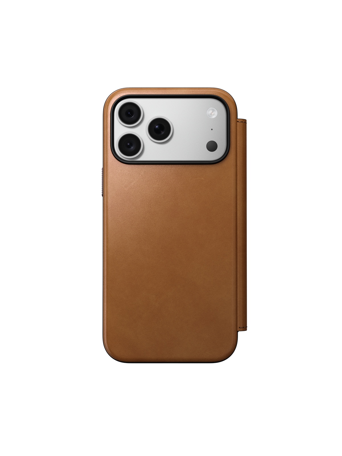 Nomad Modern Folio with Camino Leather for iPhone 18 Pro Max - English Tan