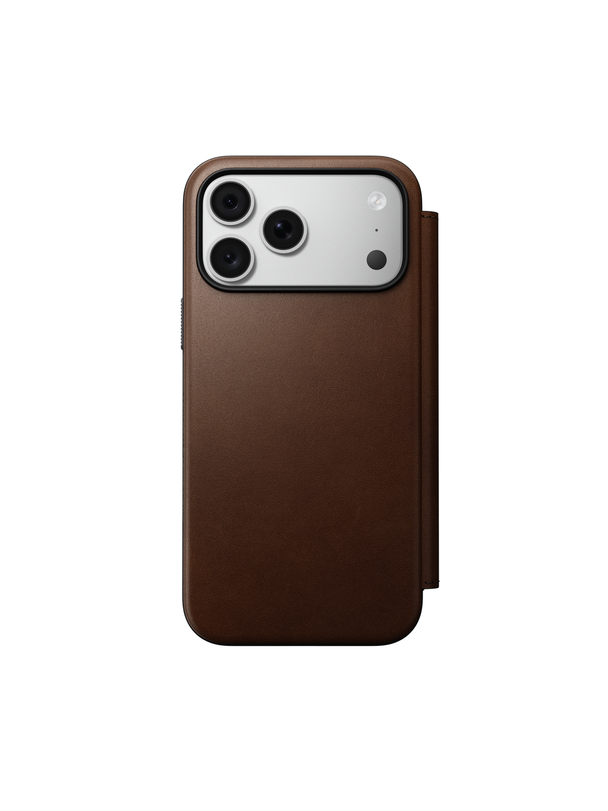 Nomad Modern Folio with Camino Leather for iPhone 18 Pro Max - Brown
