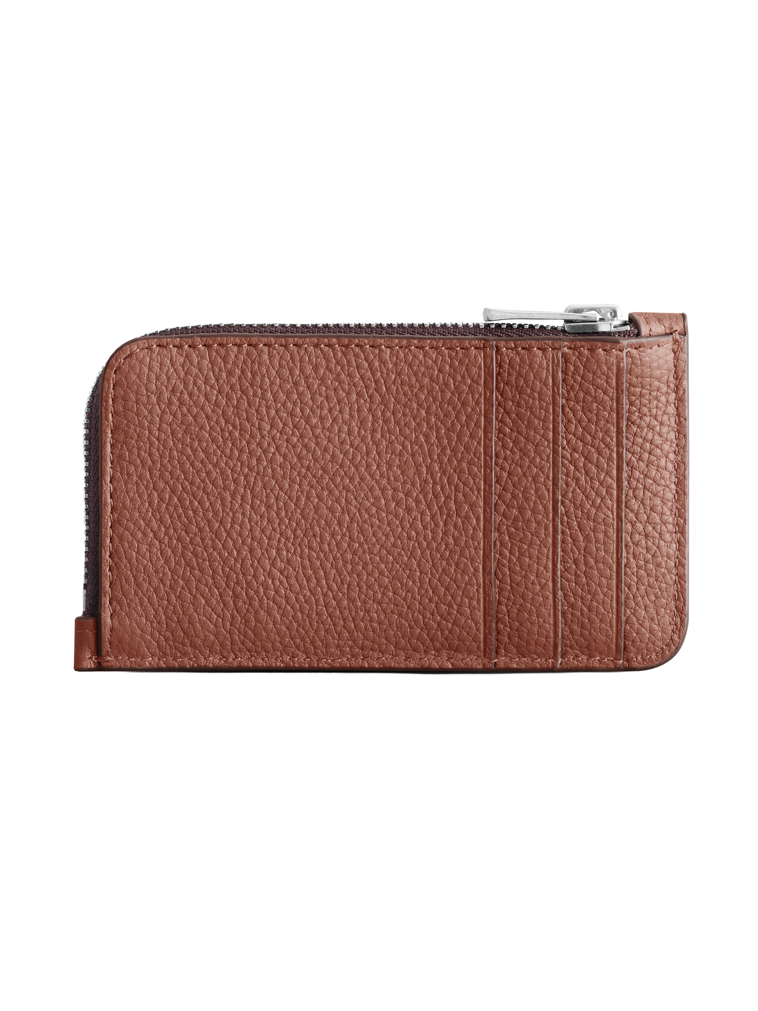 Woolnut Leather Folio Wallet - Cognac