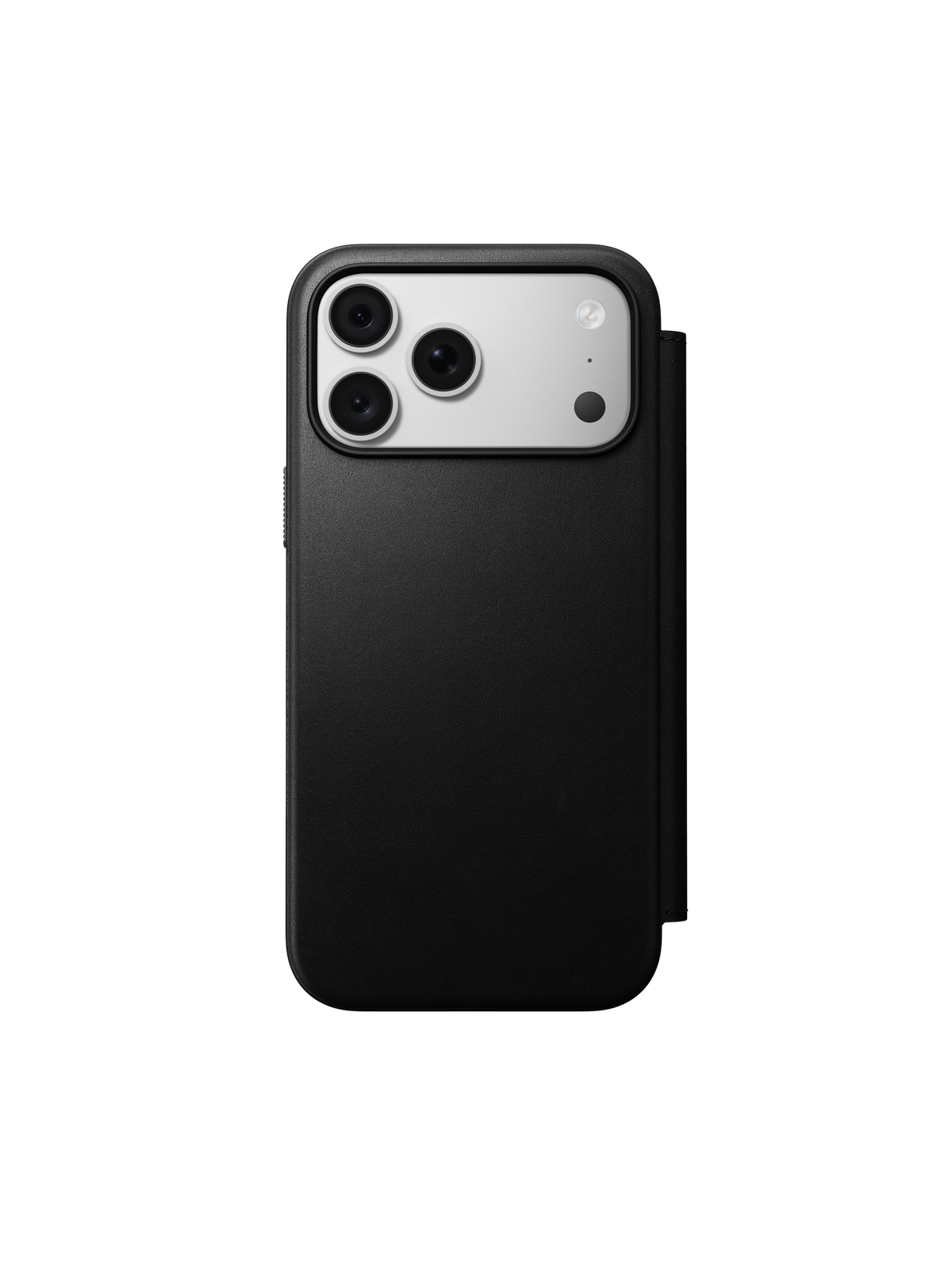 Nomad Modern Folio with Camino Leather for iPhone 18 Pro Max - Black
