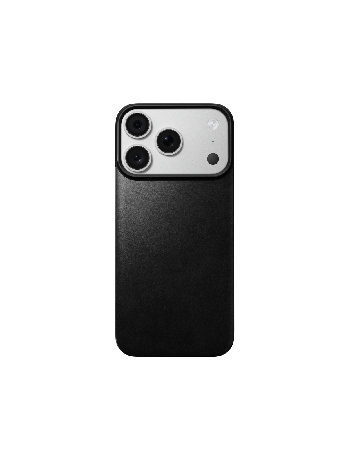 Nomad Magnetic Back with Horween Leather for iPhone 18 Pro - Black
