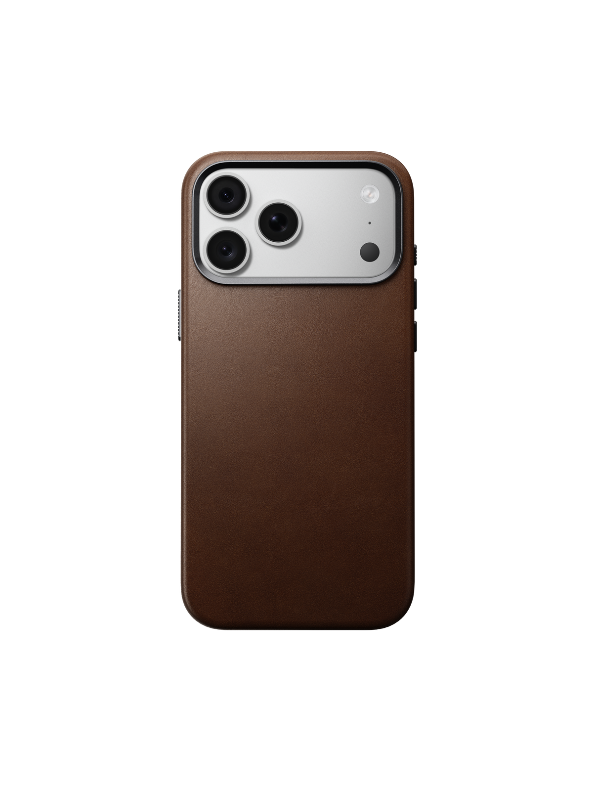 Nomad Traditional Case with Camino Leather for iPhone 18 Pro Max - Brown