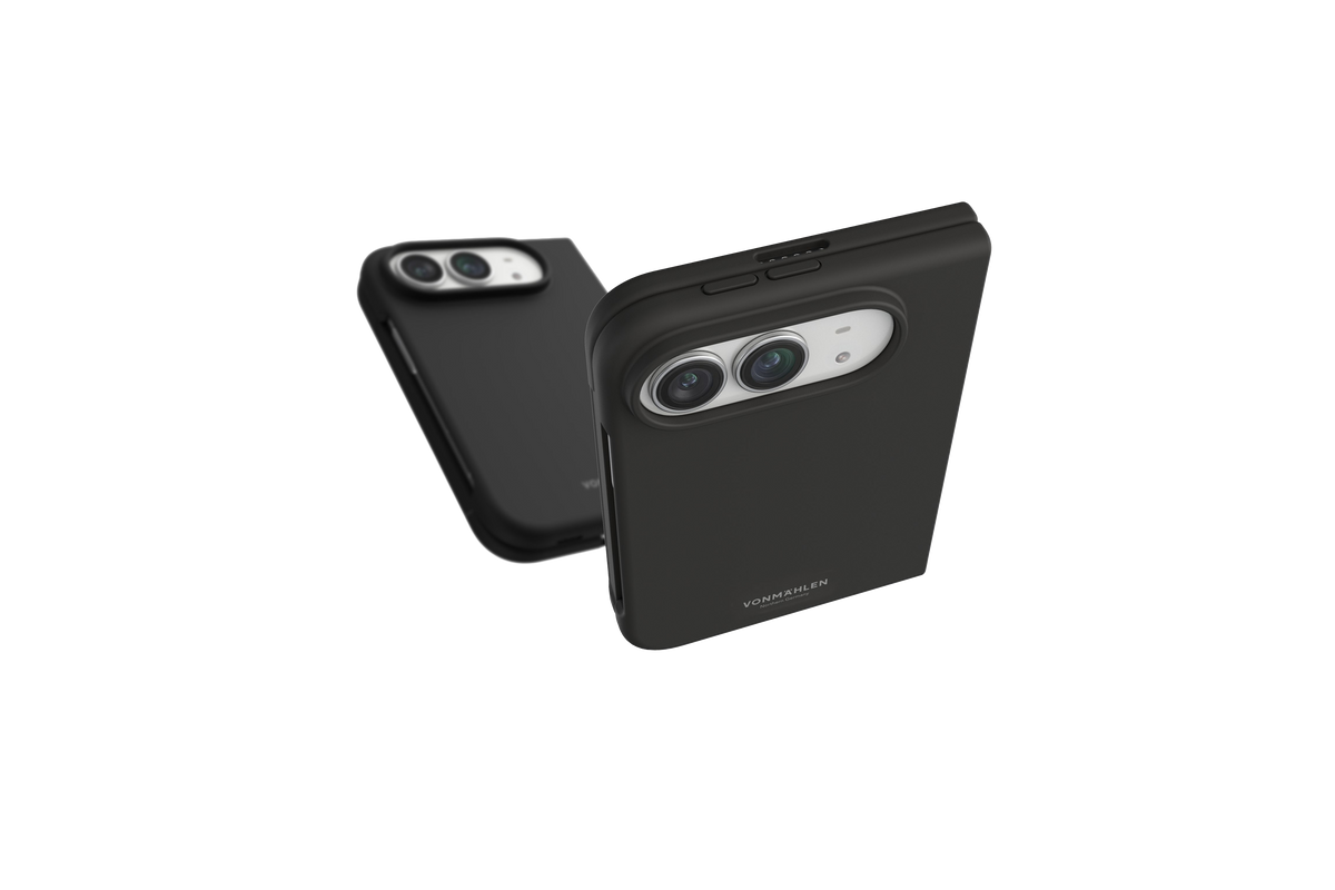 Vonmählen Soft Silicone Case for iPhone Duo - Black