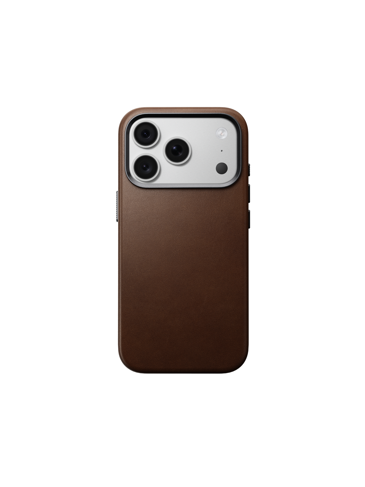 Nomad Traditional Case with Camino Leather for iPhone 18 Pro - Brown