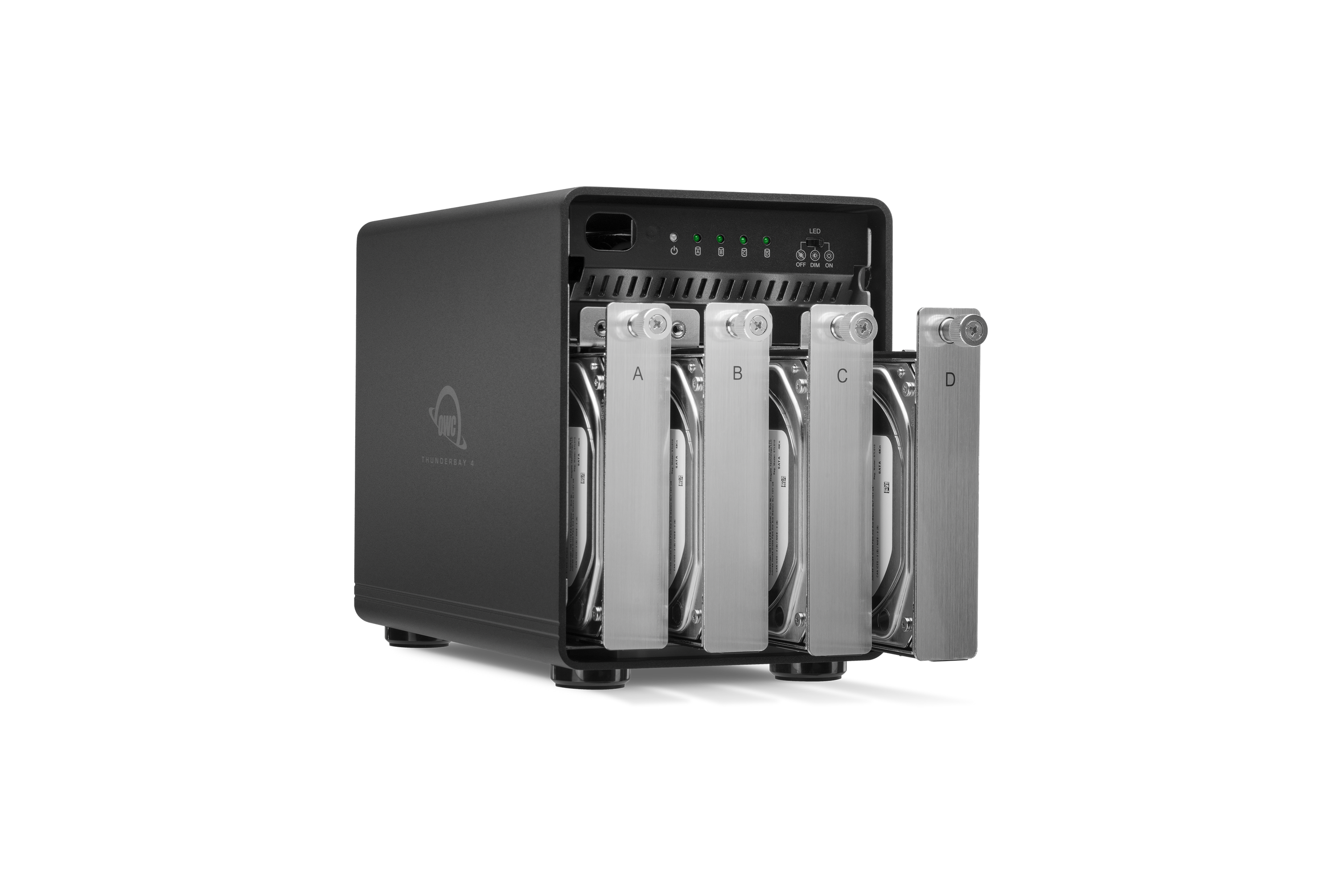 OWC 48TB Enterprise (4 x 12TB) OWC ThunderBay 4 External Storage with SoftRAID