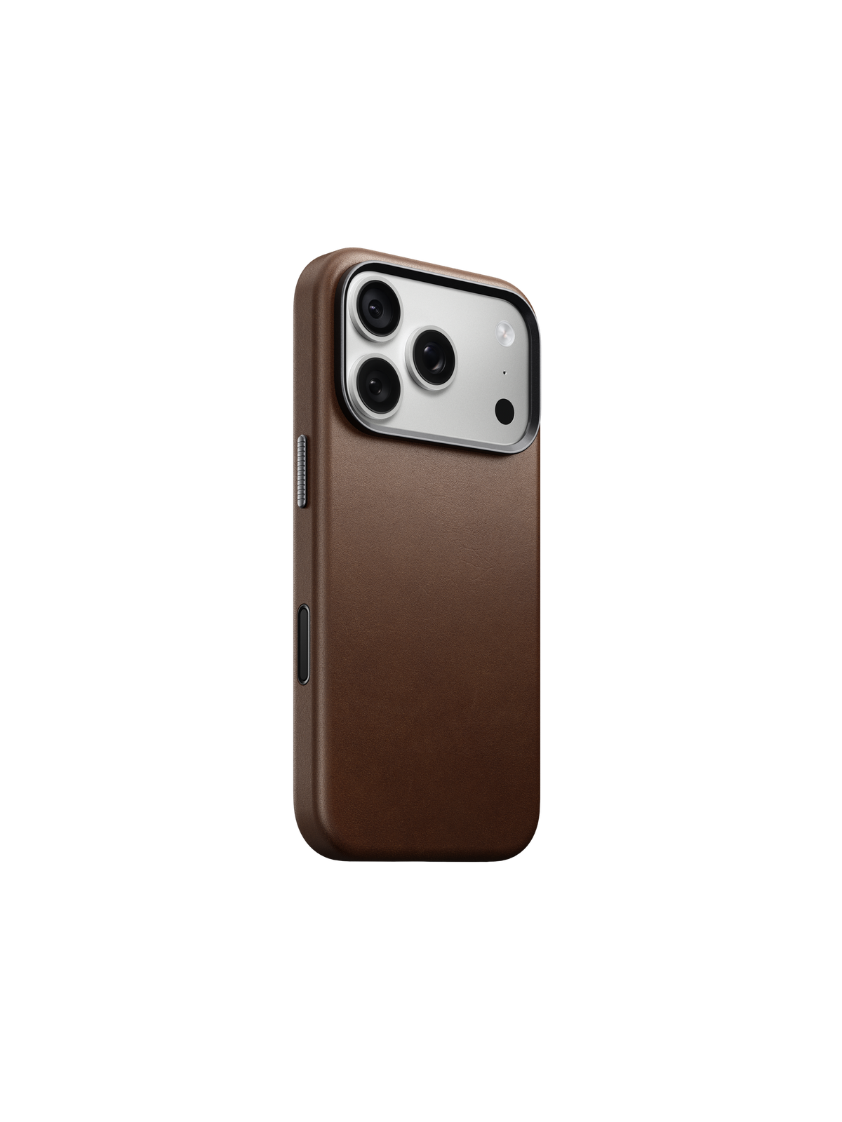 Nomad Traditional Case with Camino Leather for iPhone 18 Pro - Brown