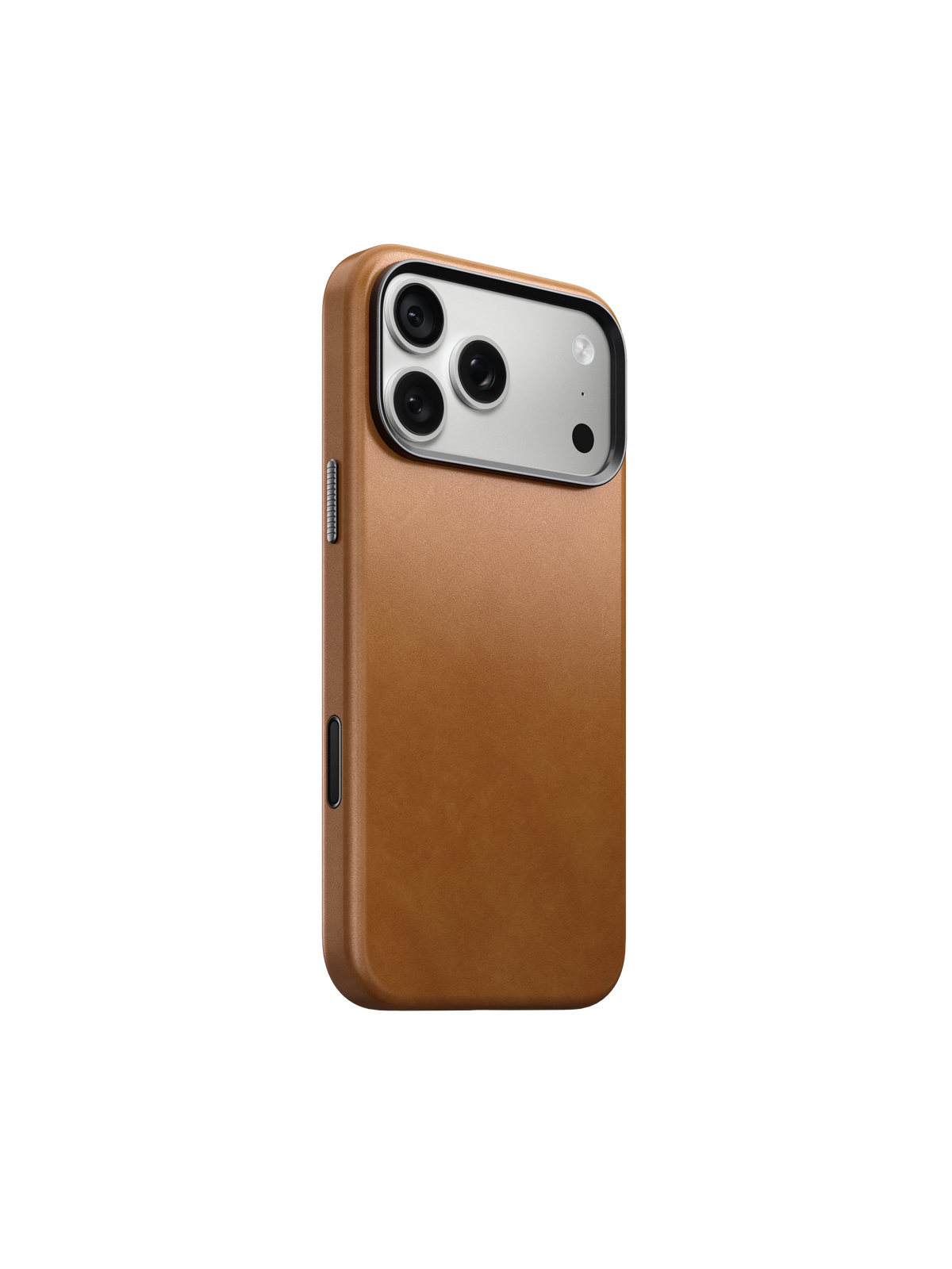 Nomad Traditional Case with Camino Leather for iPhone 18 Pro Max - English Tan