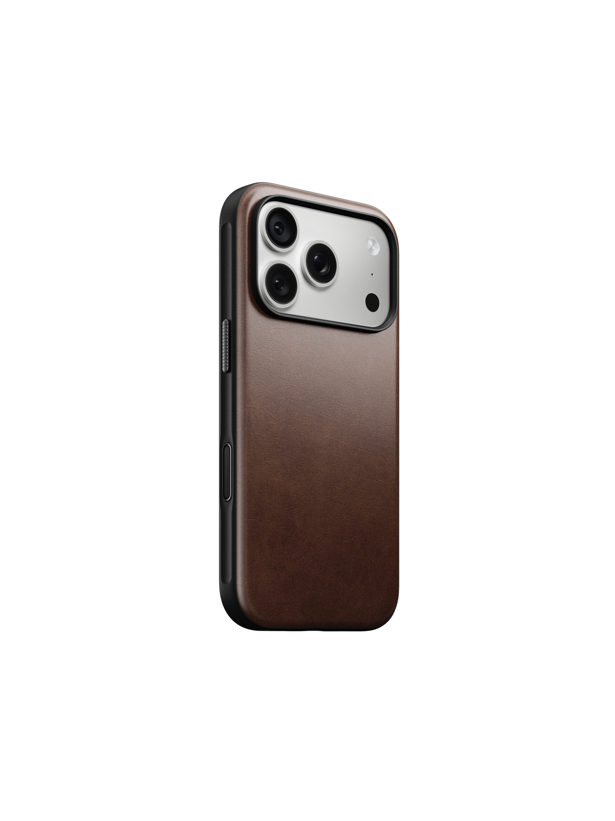 Nomad Modern Case with Horween Leather for iPhone 18 Pro - Rustic Brown