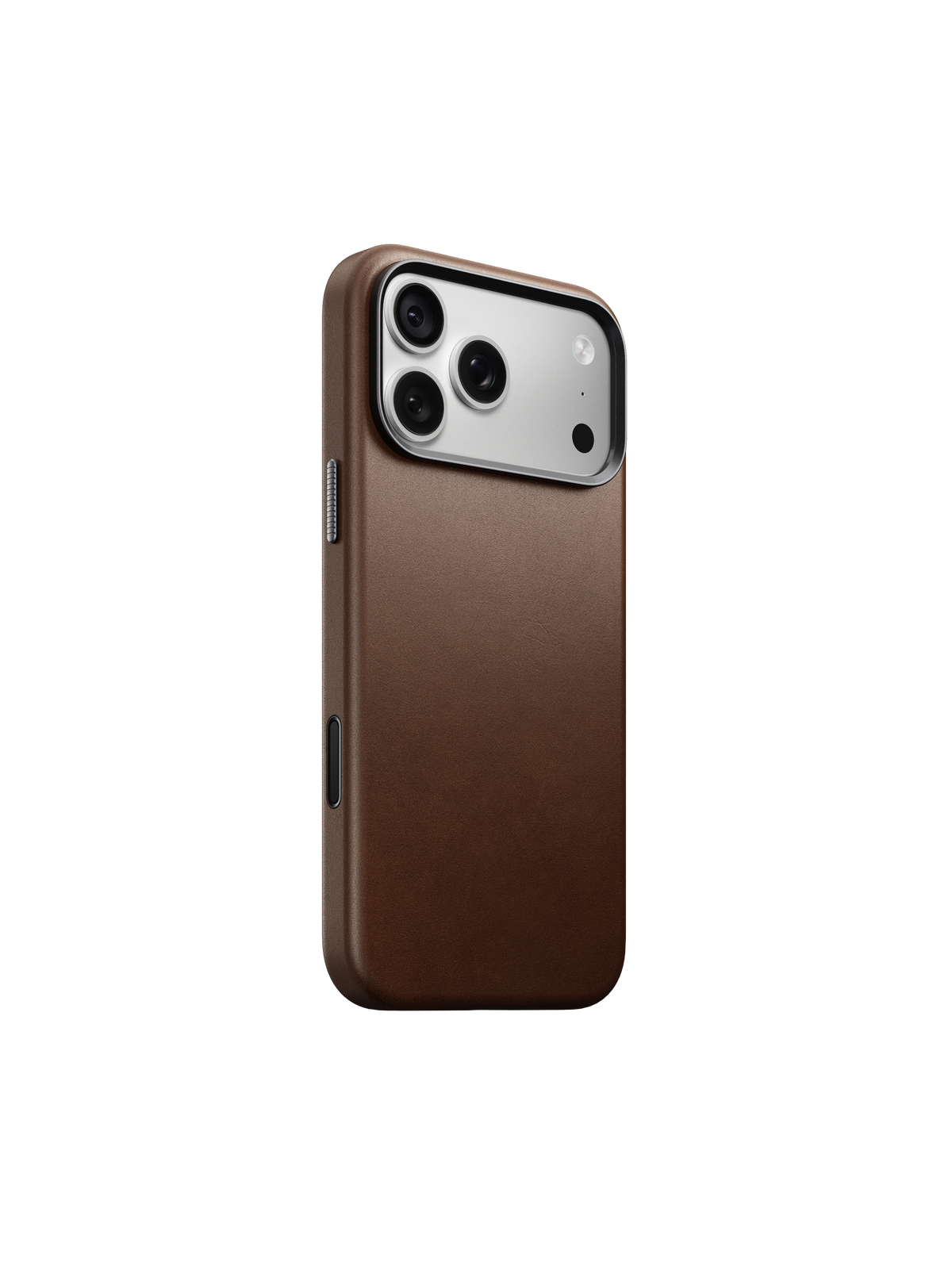 Nomad Traditional Case with Camino Leather for iPhone 18 Pro Max - Brown