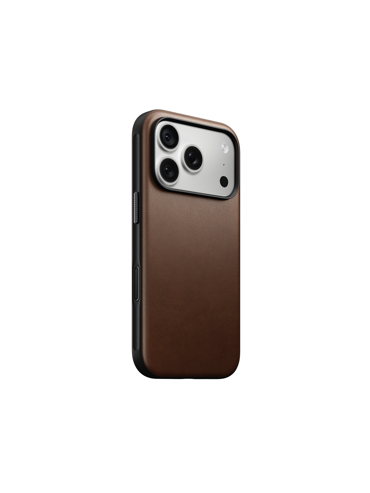 Nomad Modern Case with Camino Leather for iPhone 18 Pro - Brown