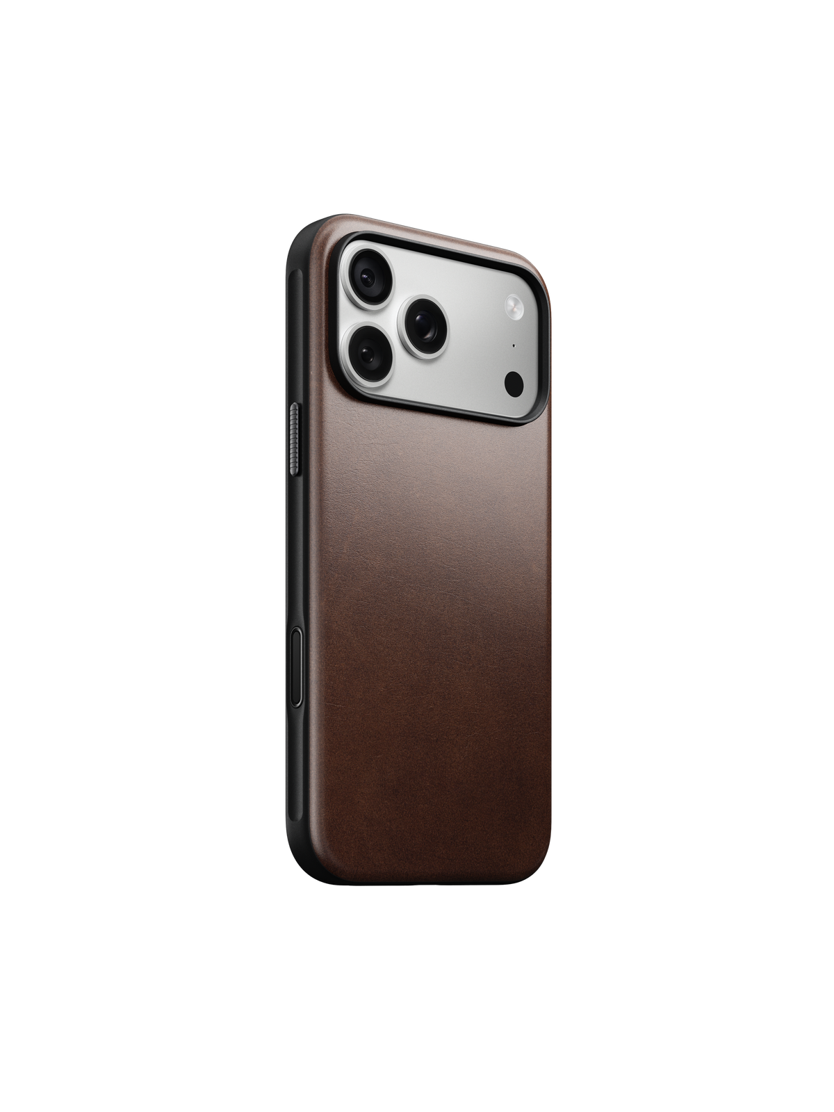 Nomad Modern Case with Horween Leather for iPhone 18 Pro Max - Rustic Brown