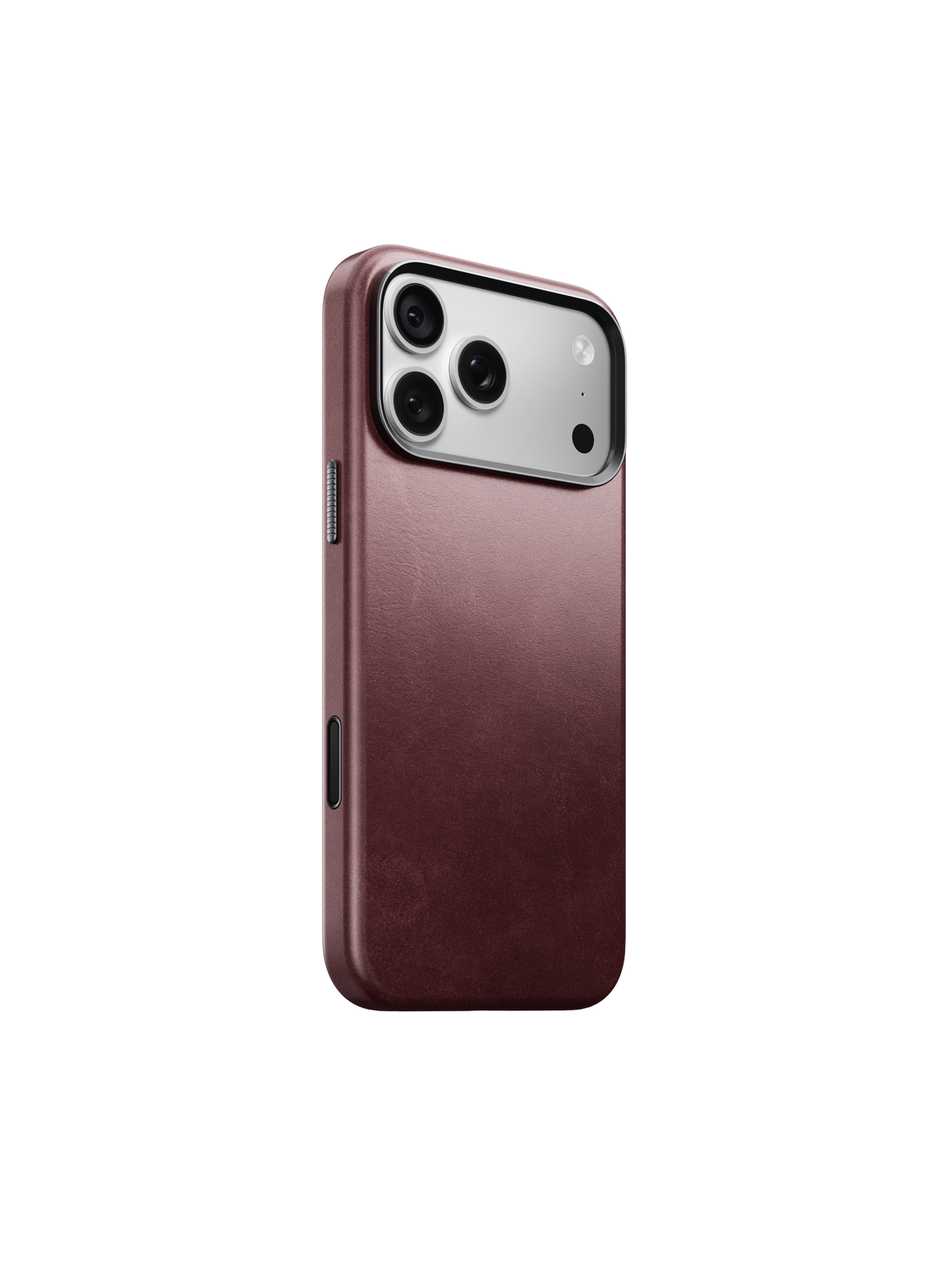 Nomad Traditional Case with Horween Leather for iPhone 18 Pro Max - Burgundy