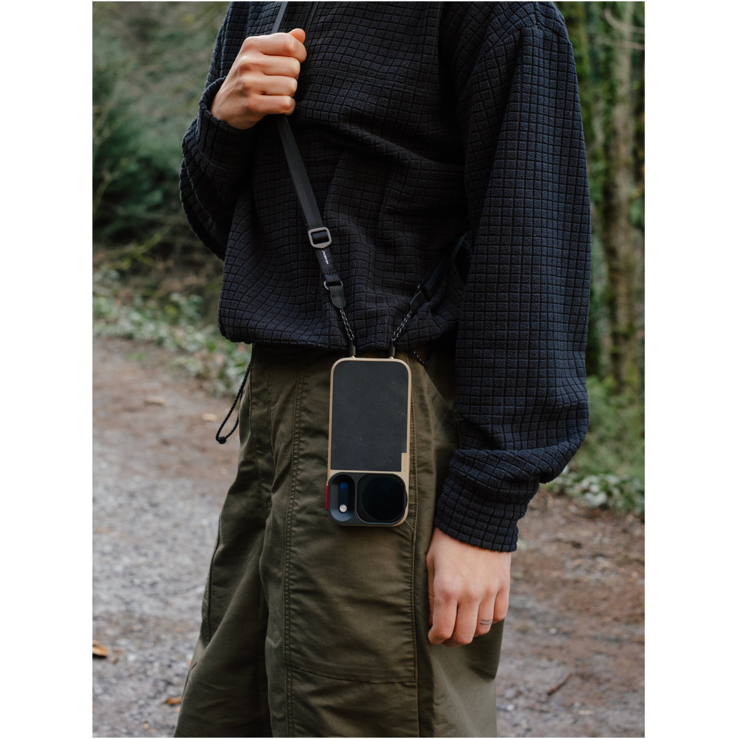 Moment Adjustable Crossbody Strap - Black