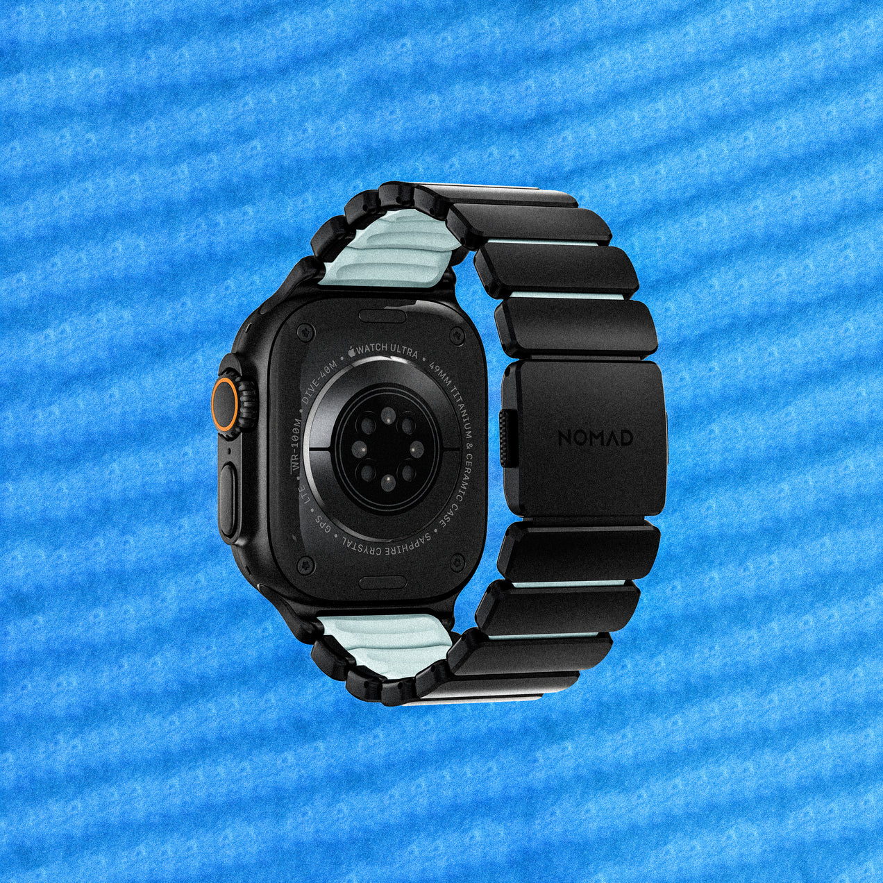 Nomad Stratos Icy Blue Glow - Black