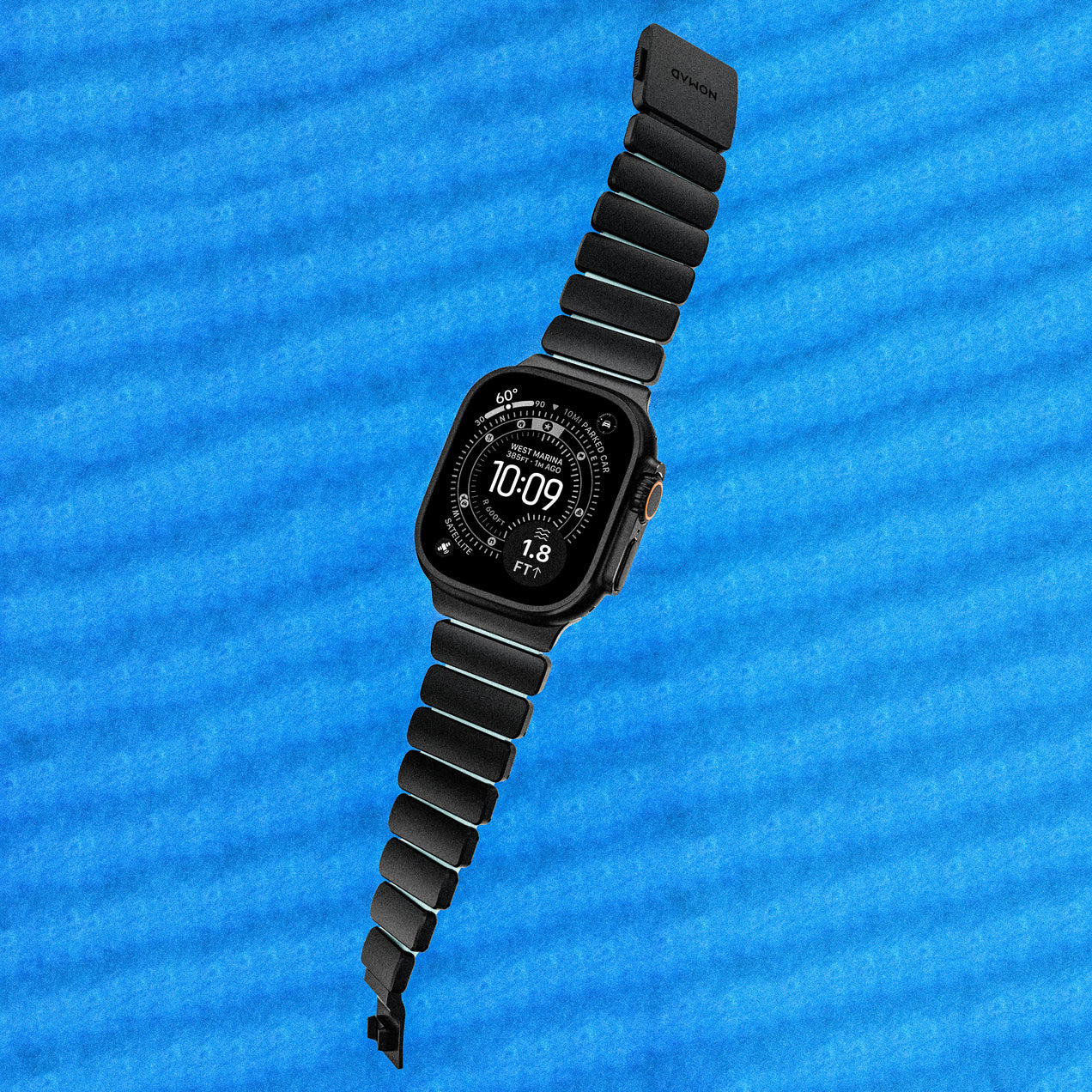 Nomad Stratos Icy Blue Glow - Black