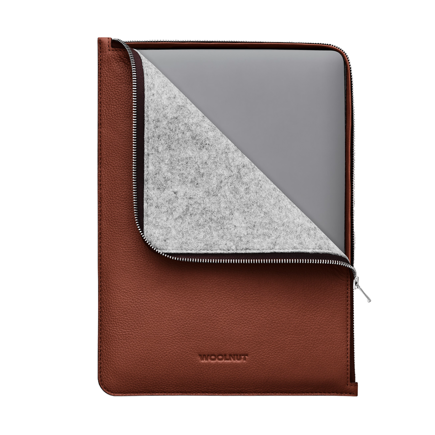 Woolnut Leather Folio for 13" MacBook Air & 14" MacBook Pro  - Cognac