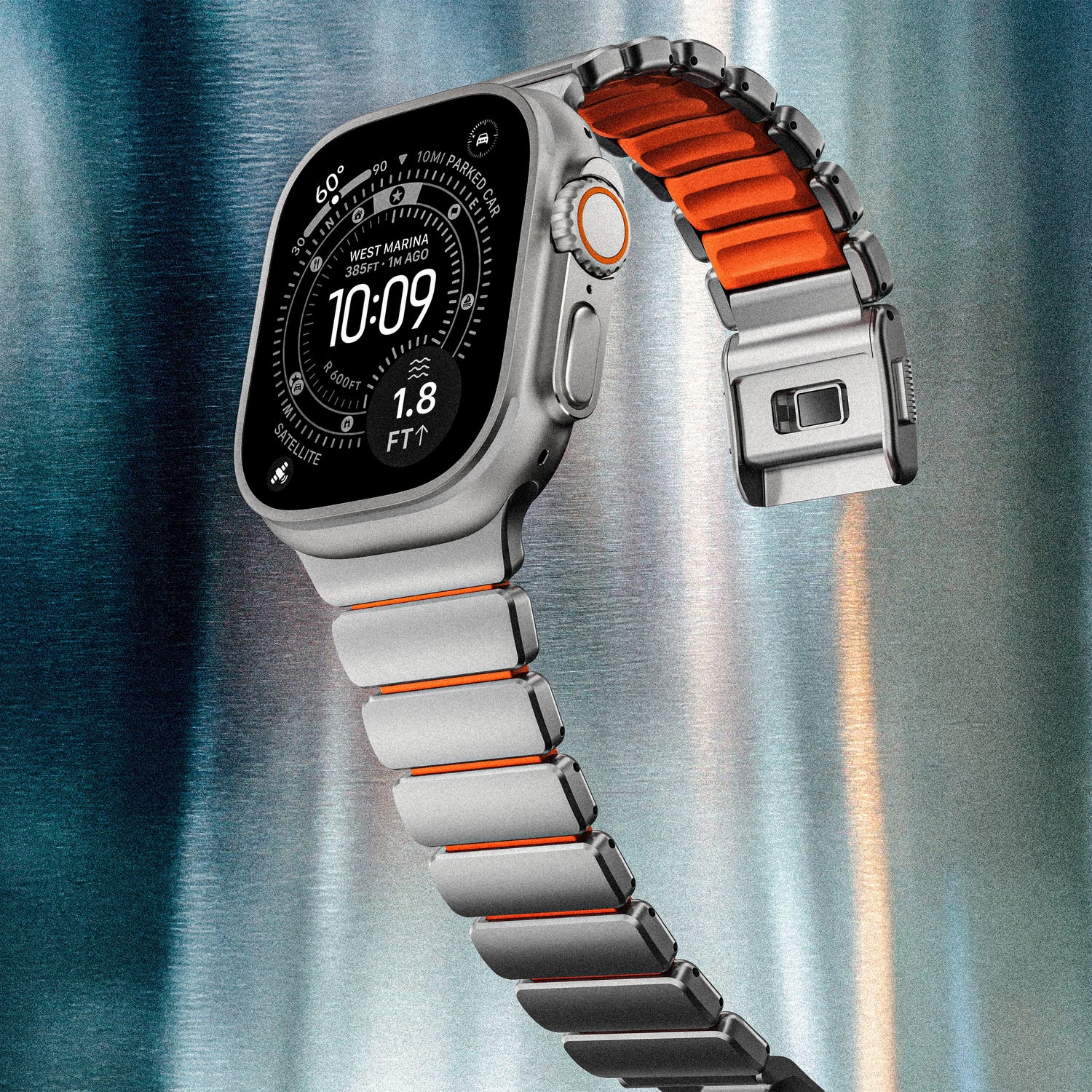 Nomad Stratos Band - Natural | Ultra Orange