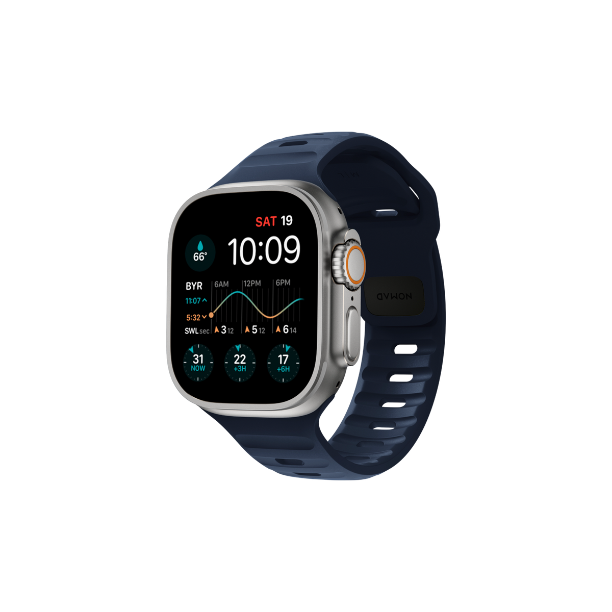 Nomad Sport Band - 46/49mm - Atlantic Blue