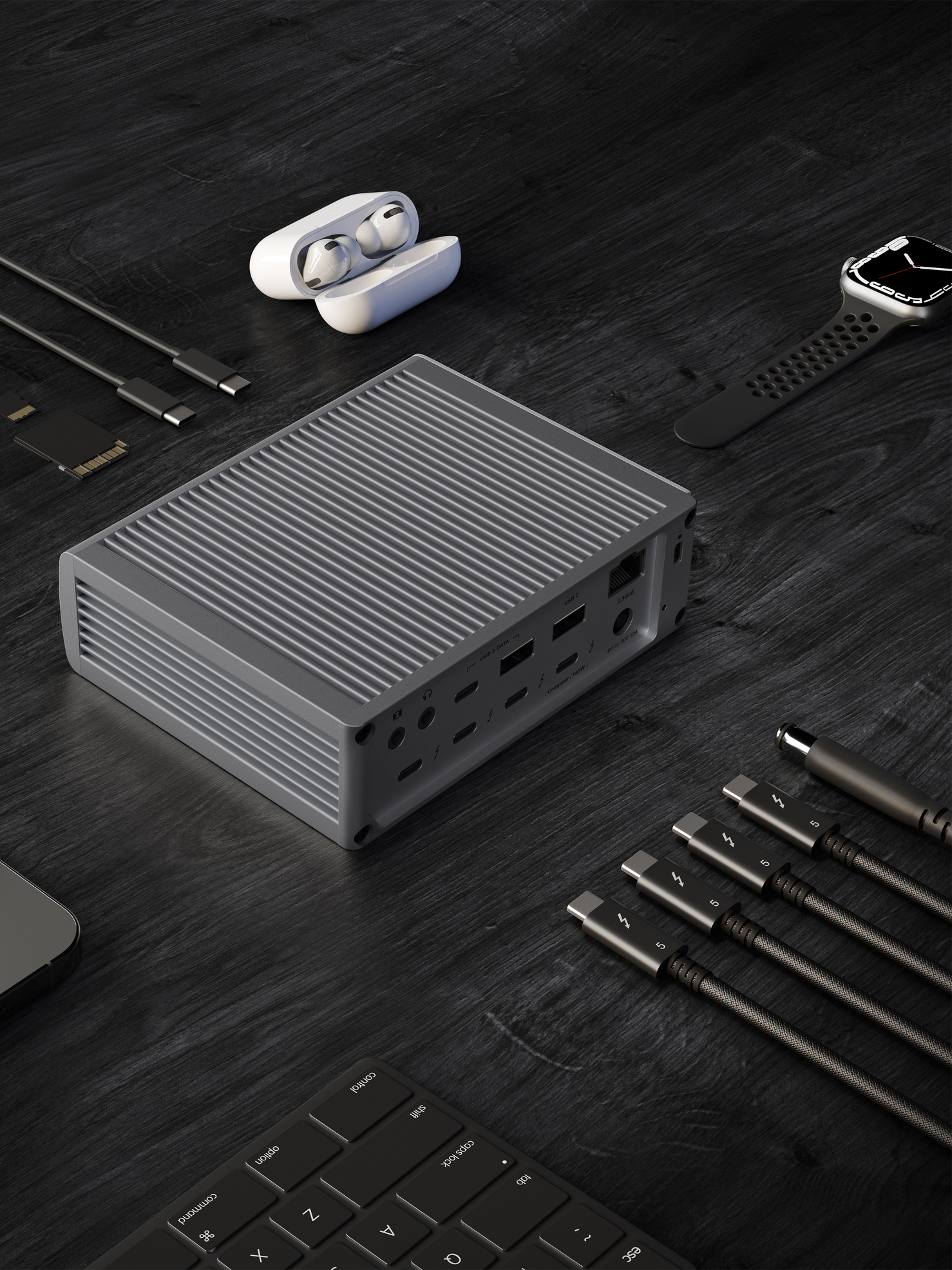 CalDigit TS5 Thunderbolt Station (UK Plug)