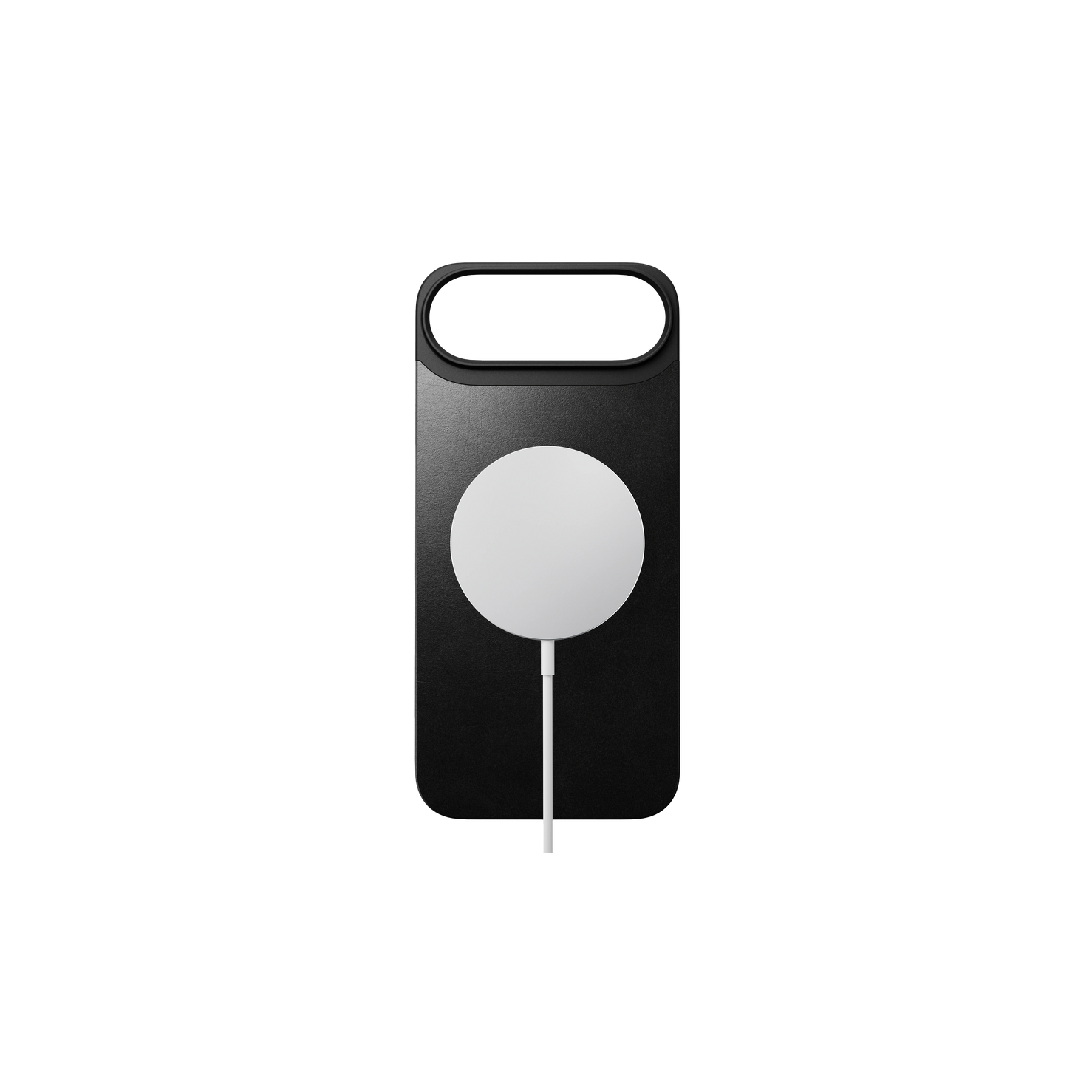 Nomad Magnetic Back with Horween Leather for iPhone Air - Black Nomad Magnetic Back with Horween Leather for iPhone Air - Black