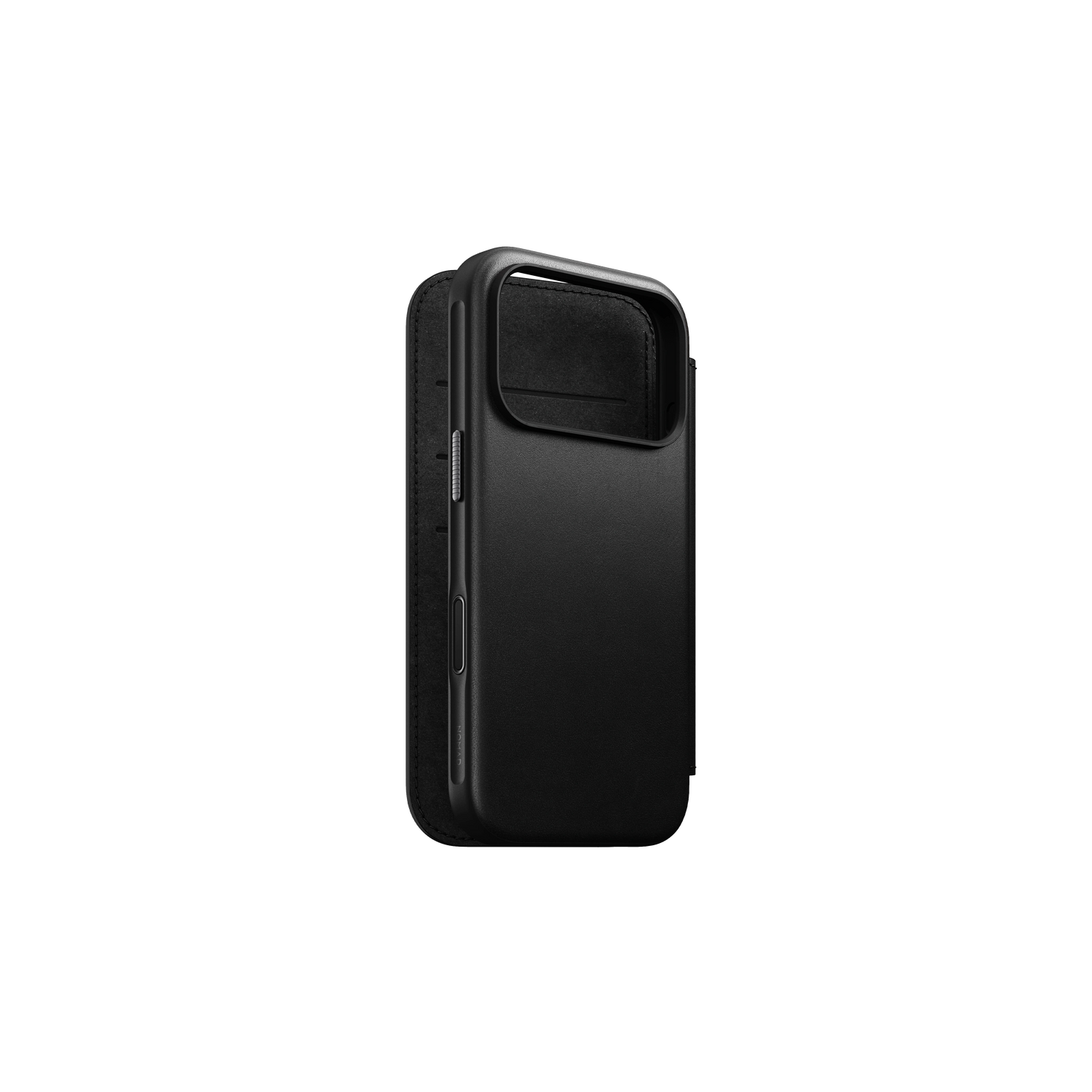 Nomad Modern Leather Folio with Nomad Leather for iPhone 17 Pro - Black