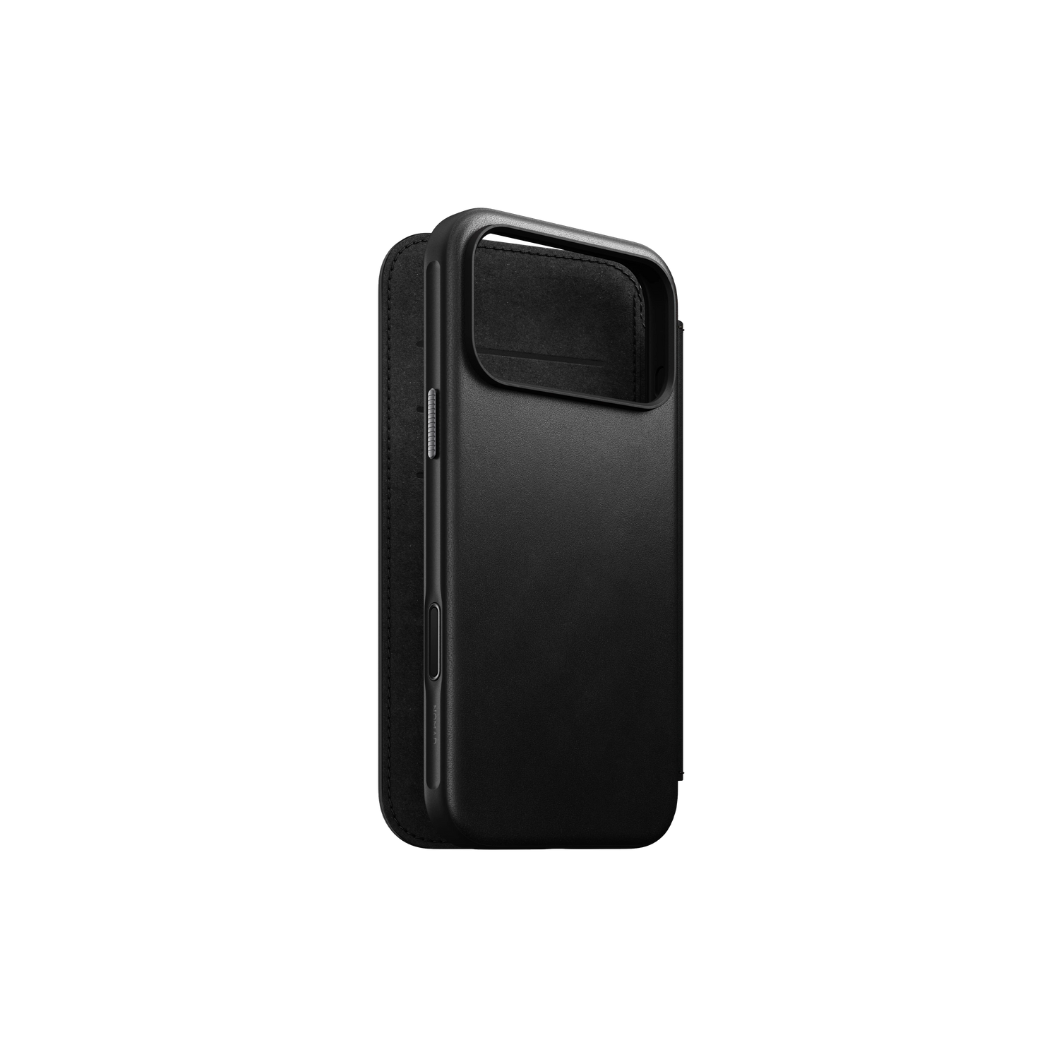 Nomad Modern Leather with Nomad Leather Folio for iPhone 17 Pro Max - Black
