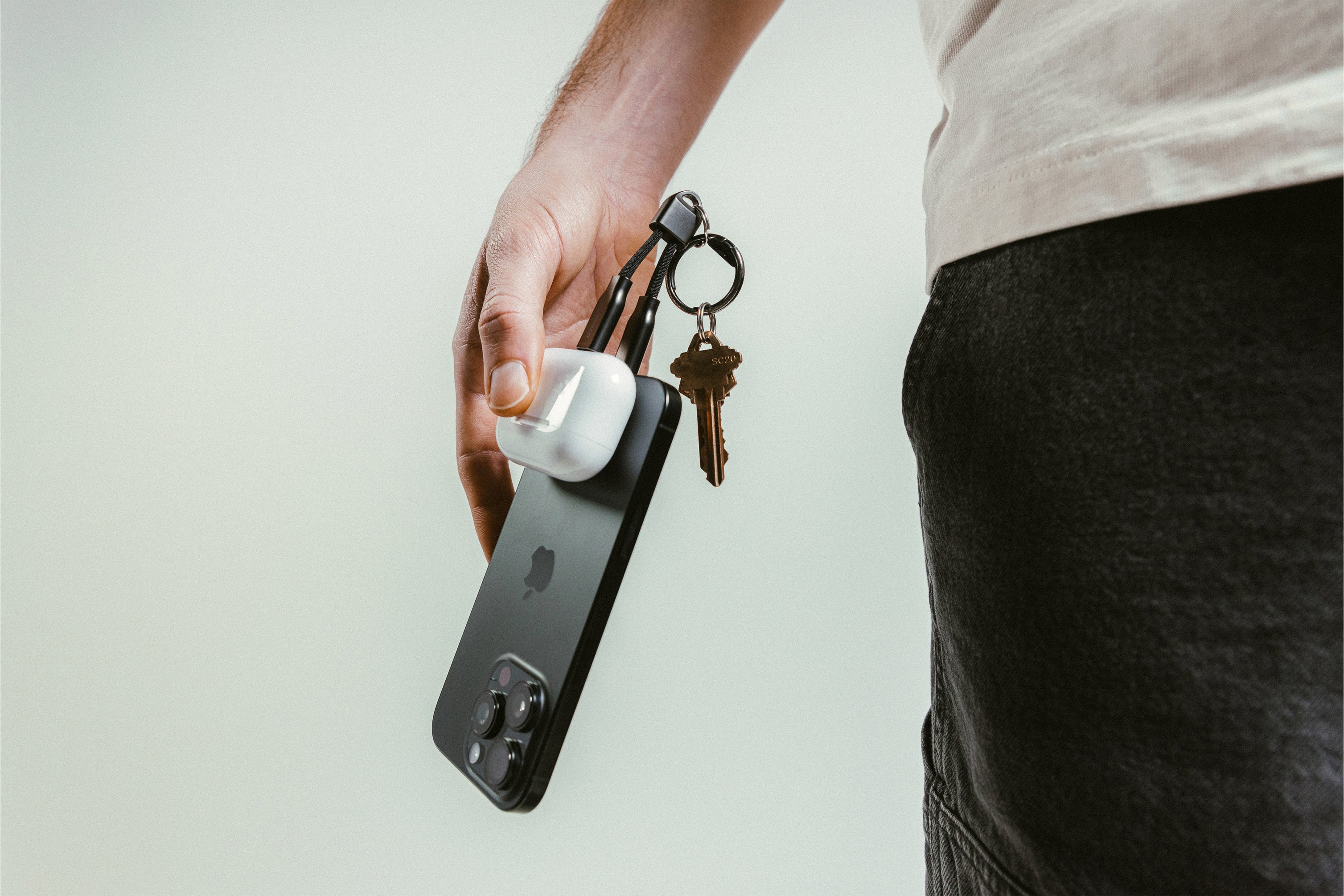 Nomad USB-C ChargeKey V2 - Carbide