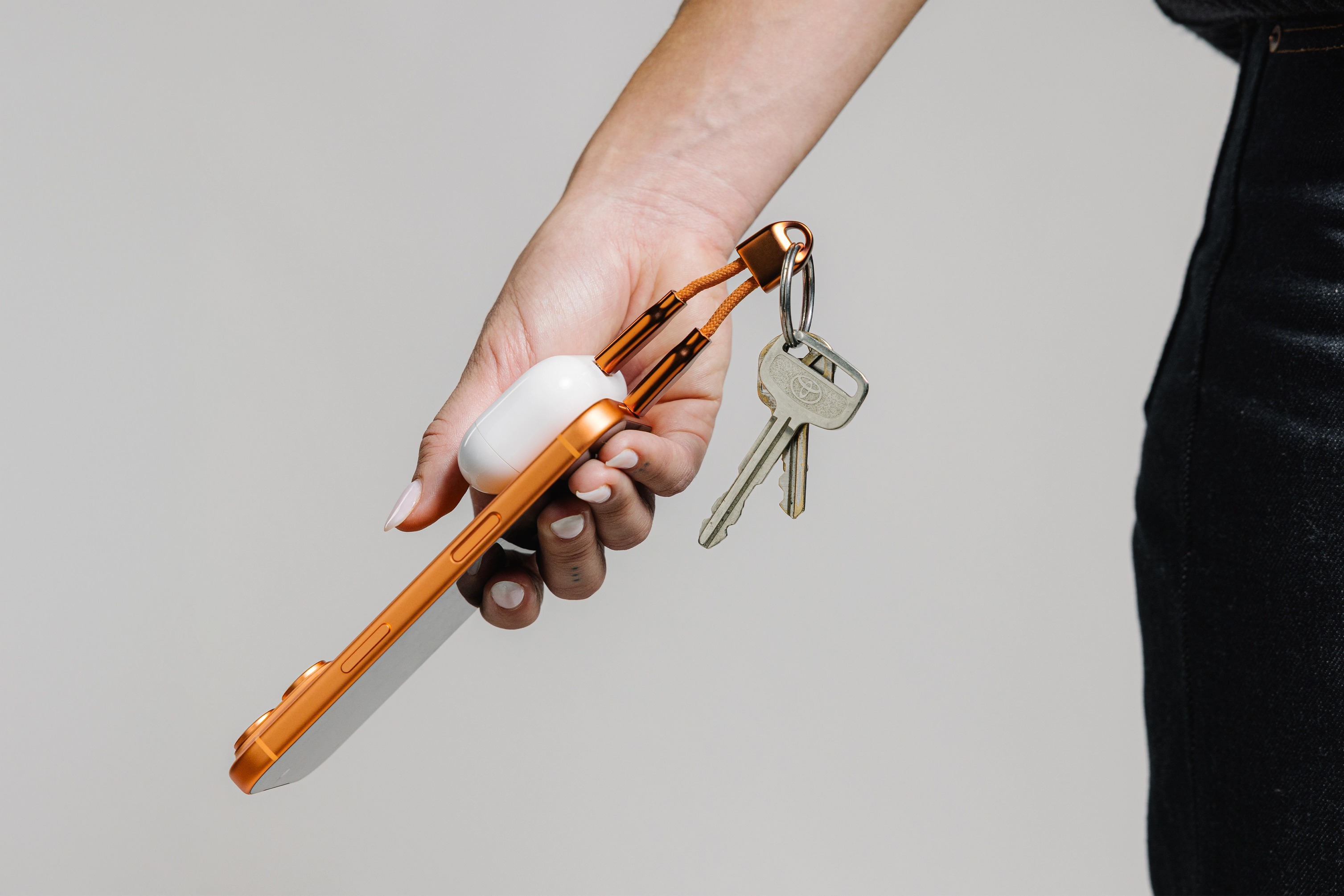 Nomad USB-C ChargeKey V2 - Stellar Orange