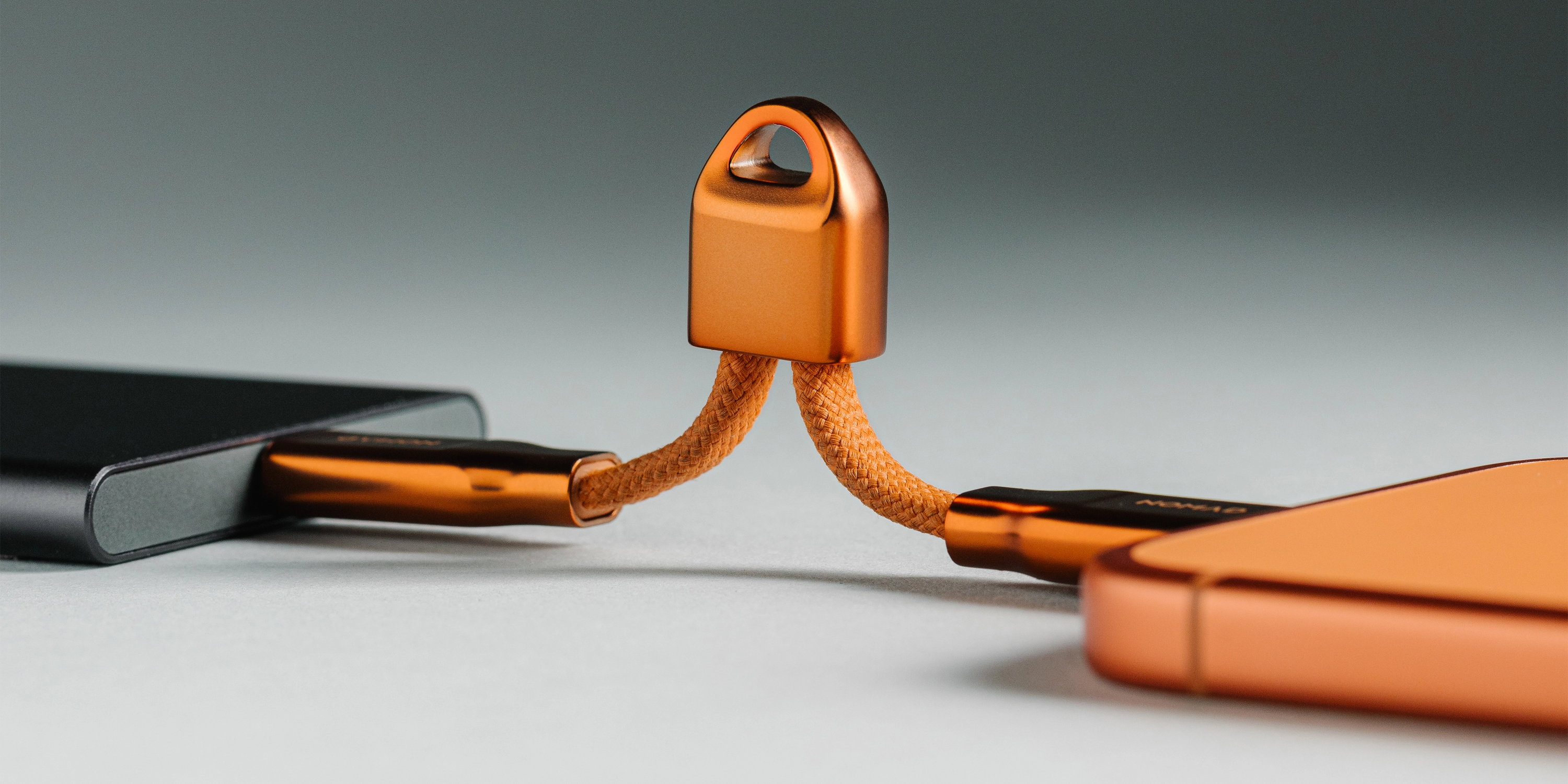 Nomad USB-C ChargeKey V2 - Stellar Orange