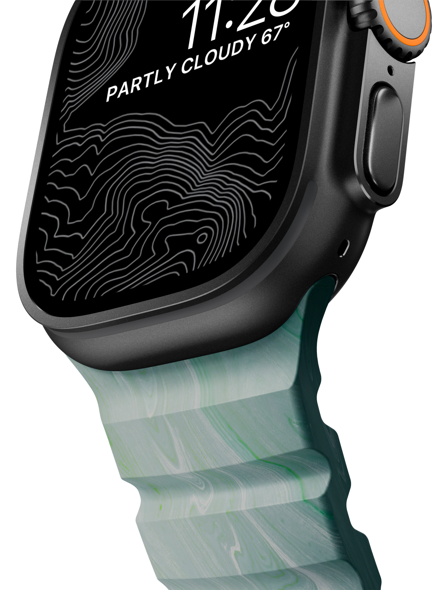 Nomad Rocky Point Band - 46/49mm - Black Hardware - Sierra Stone