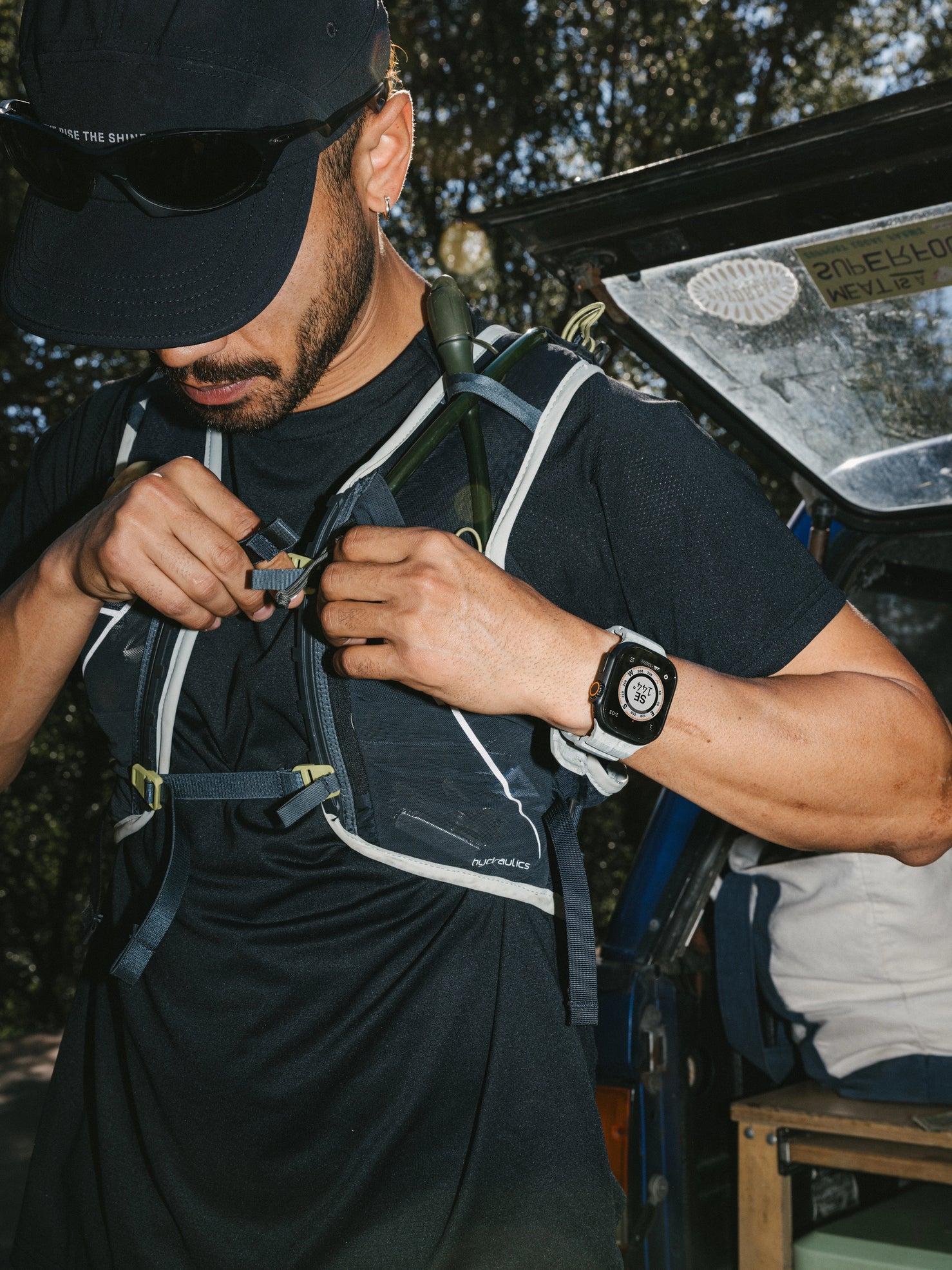 Nomad Rocky Point Band - 46/49mm - Natural Hardware - Sierra Stone