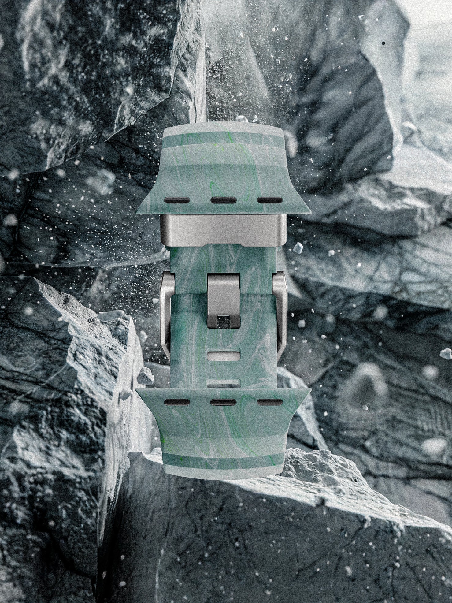 Nomad Rocky Point Band - 46/49mm - Natural Hardware - Sierra Stone