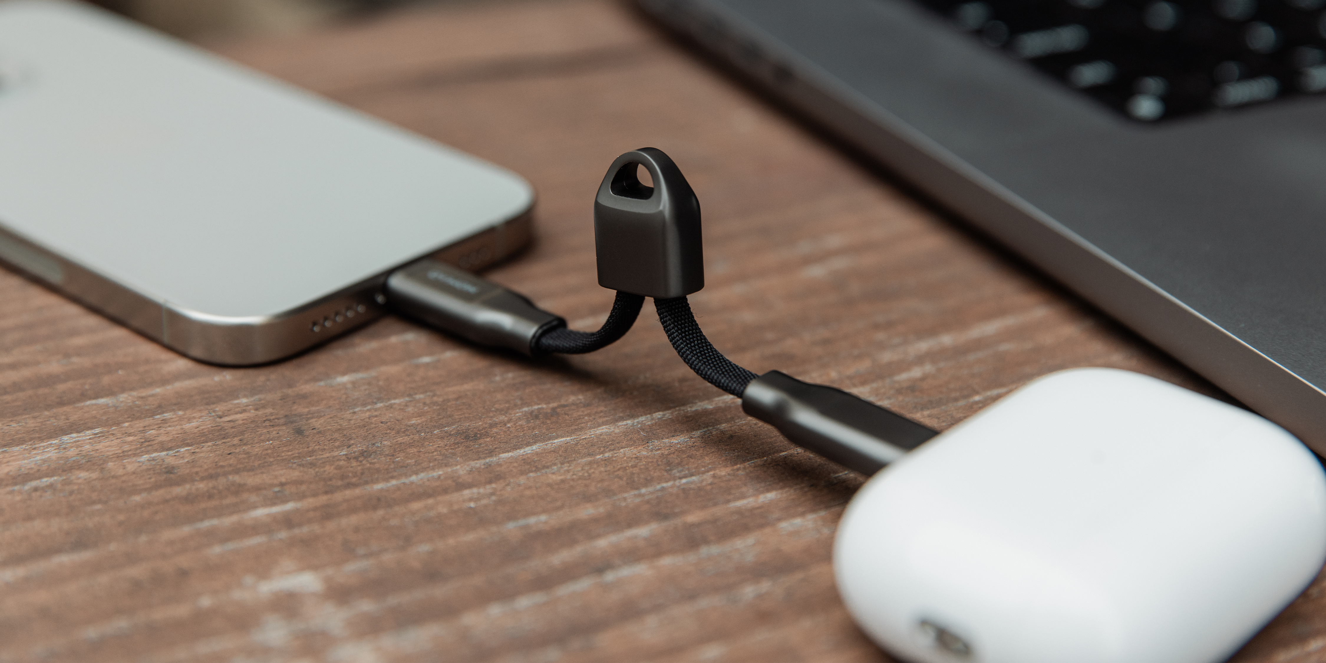 Nomad USB-C ChargeKey V2 - Carbide