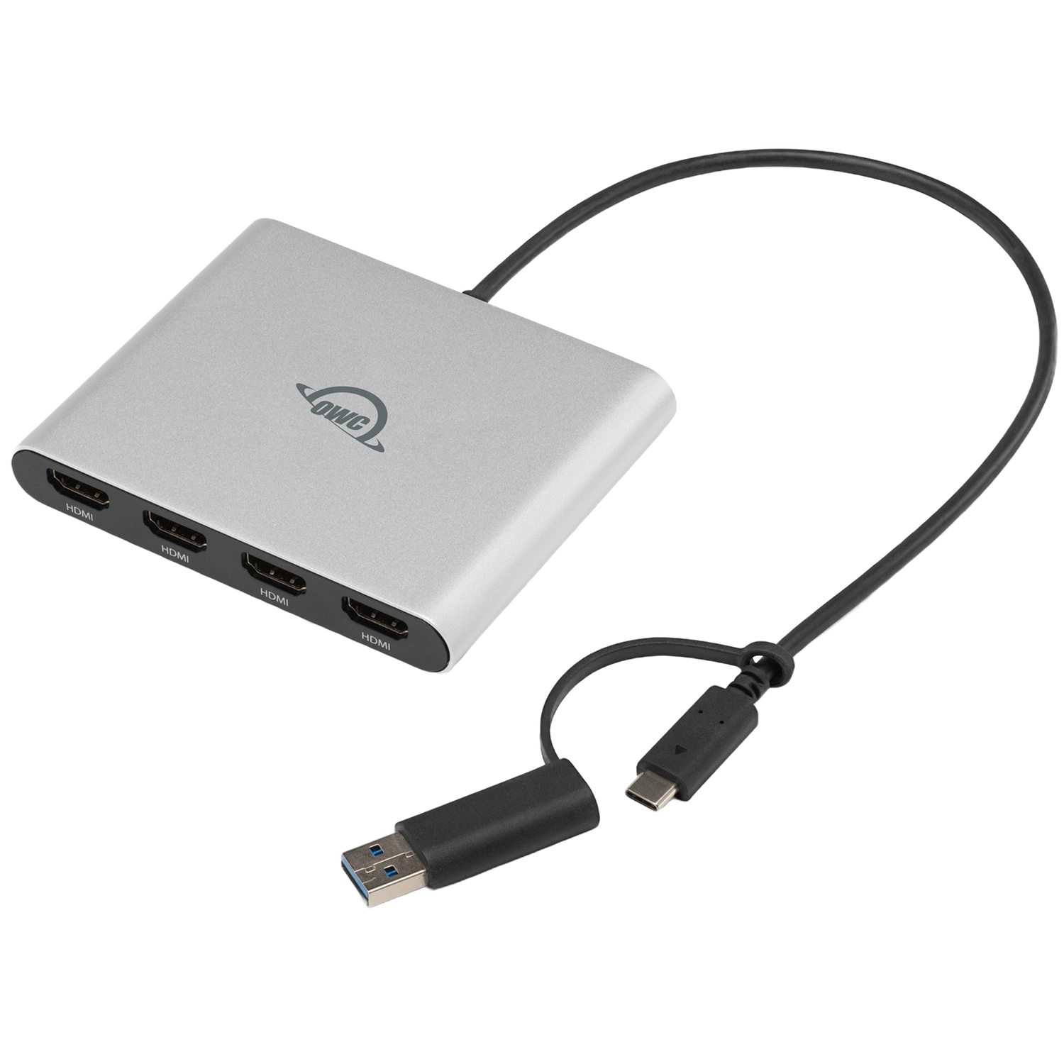 OWC USB-C Quad HDMI 4K Display Adapter with DisplayLink