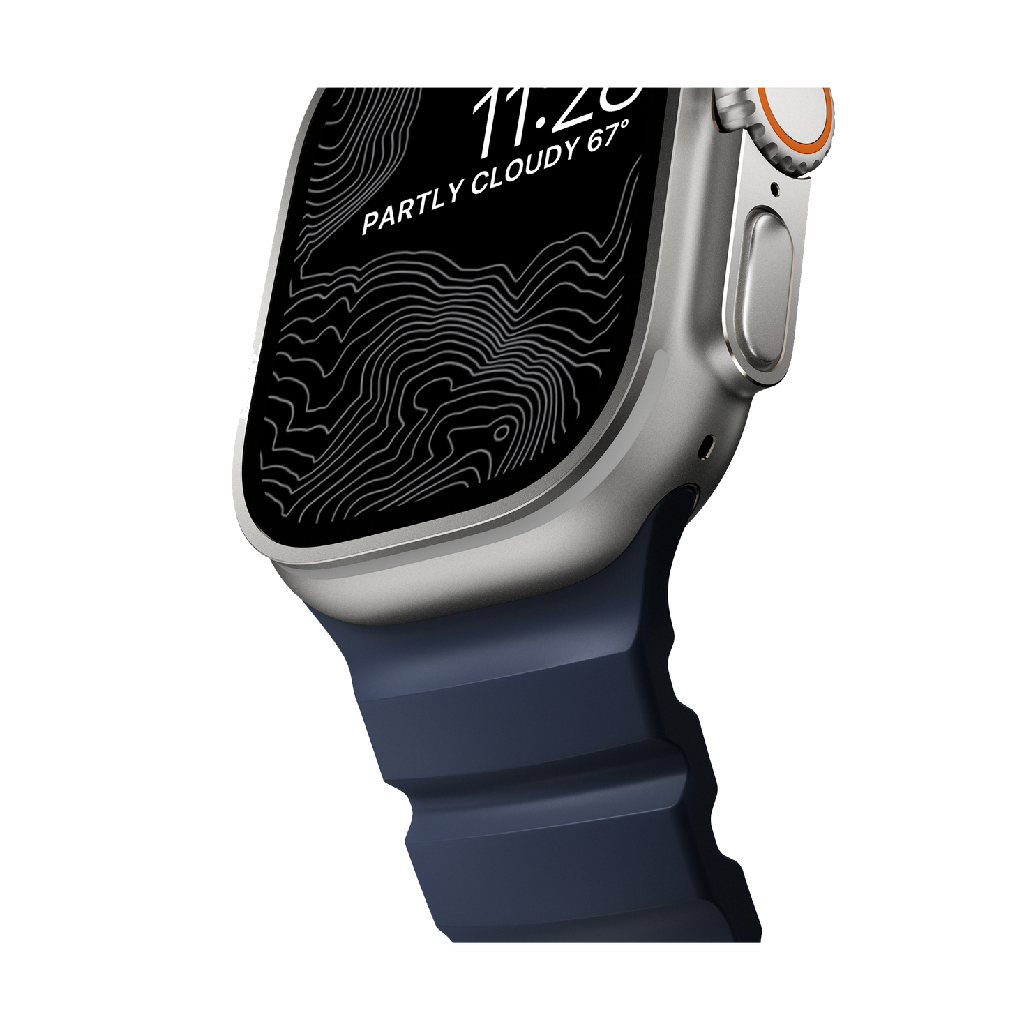 Nomad Rocky Point Band - 46/49mm - Atlantic - Natural Hardware