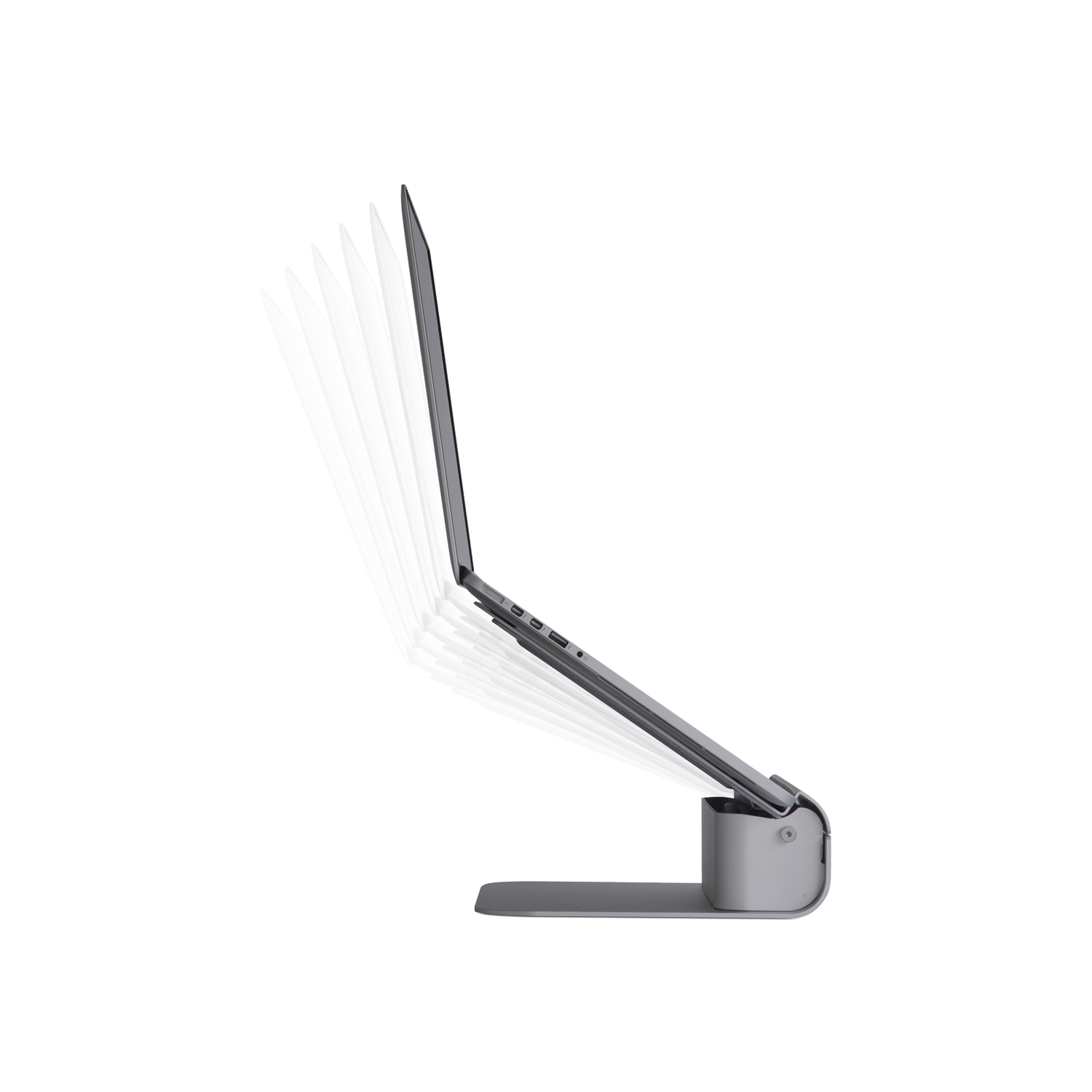 Rain Design iLevel2 Adjustable Height Laptop Stand - Space Grey