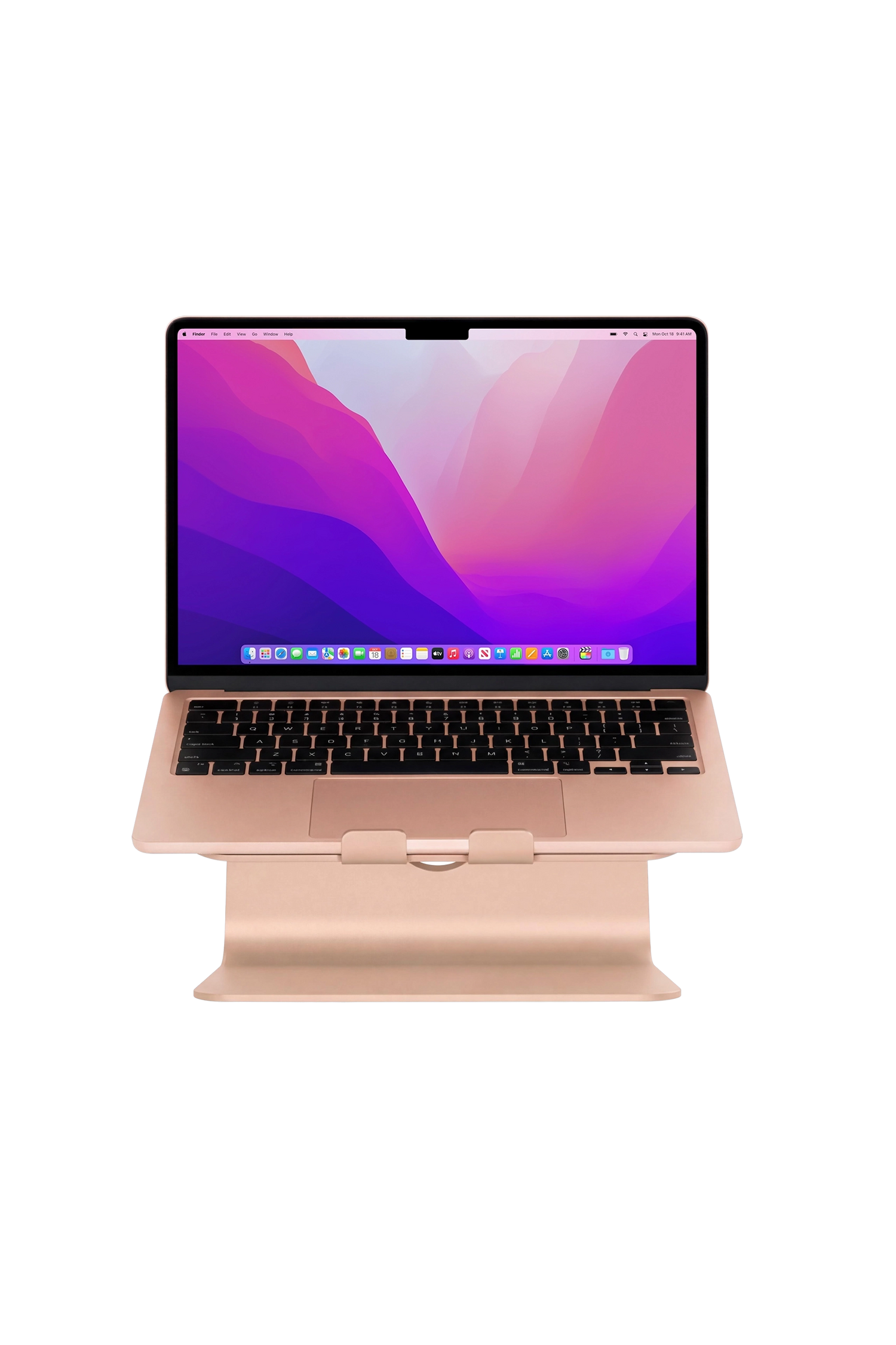 Rain Design mStand360 Laptop Stand w/ Swivel Base - Gold