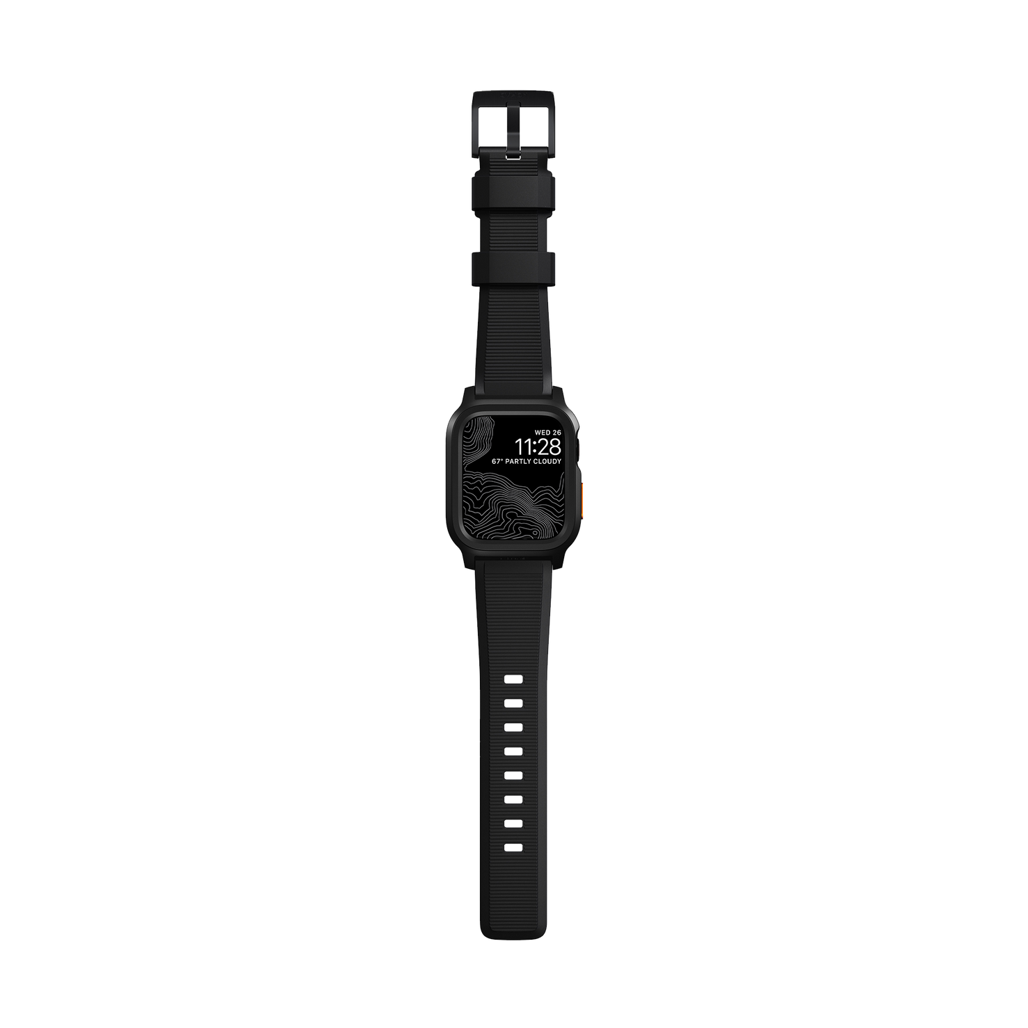 Nomad Rugged Case for Apple Watch - 44/45mm - Black